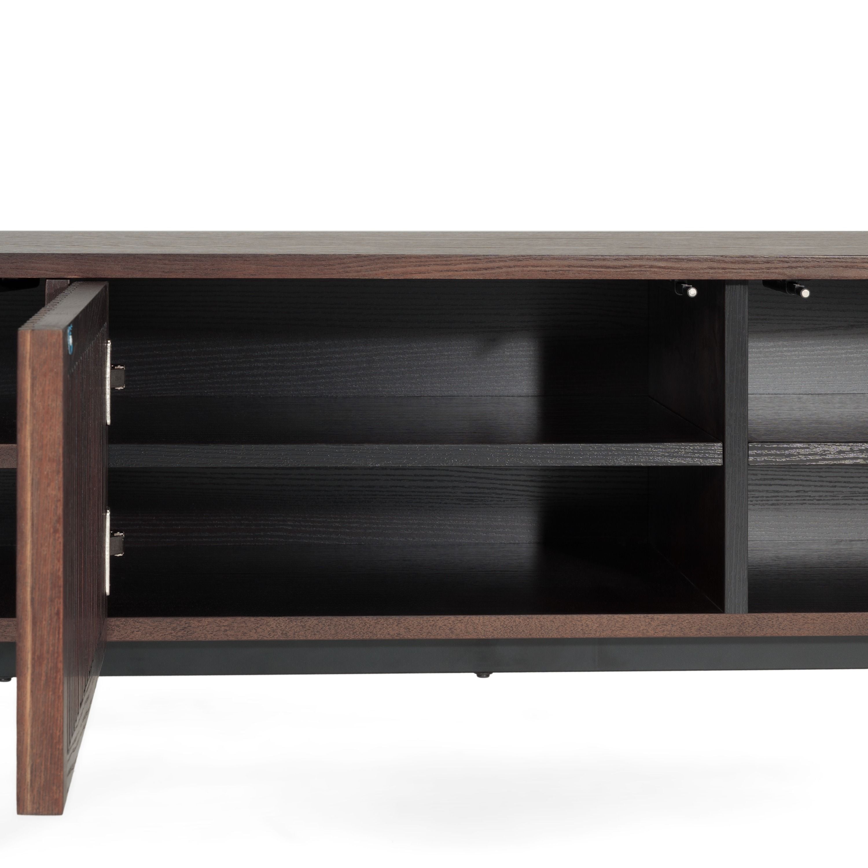Clifton Modern Ash Tall TV Stand