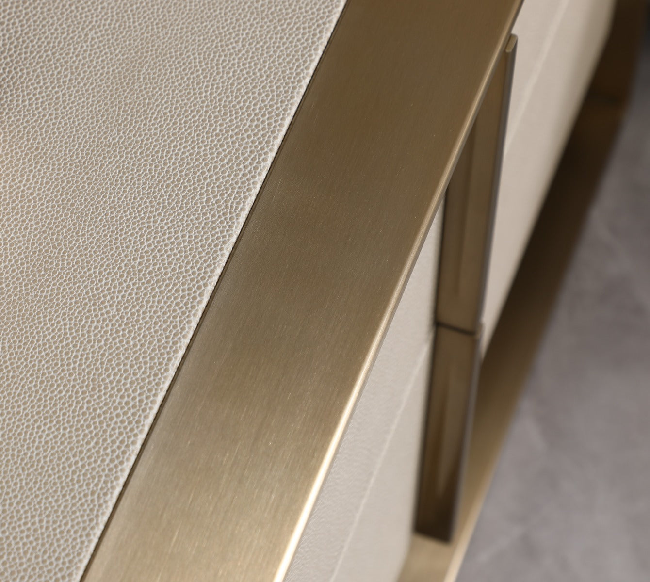Nova Domus Cartier - Modern Sha and Brushed Brass Chest-Chest-VIG-Wall2Wall Furnishings