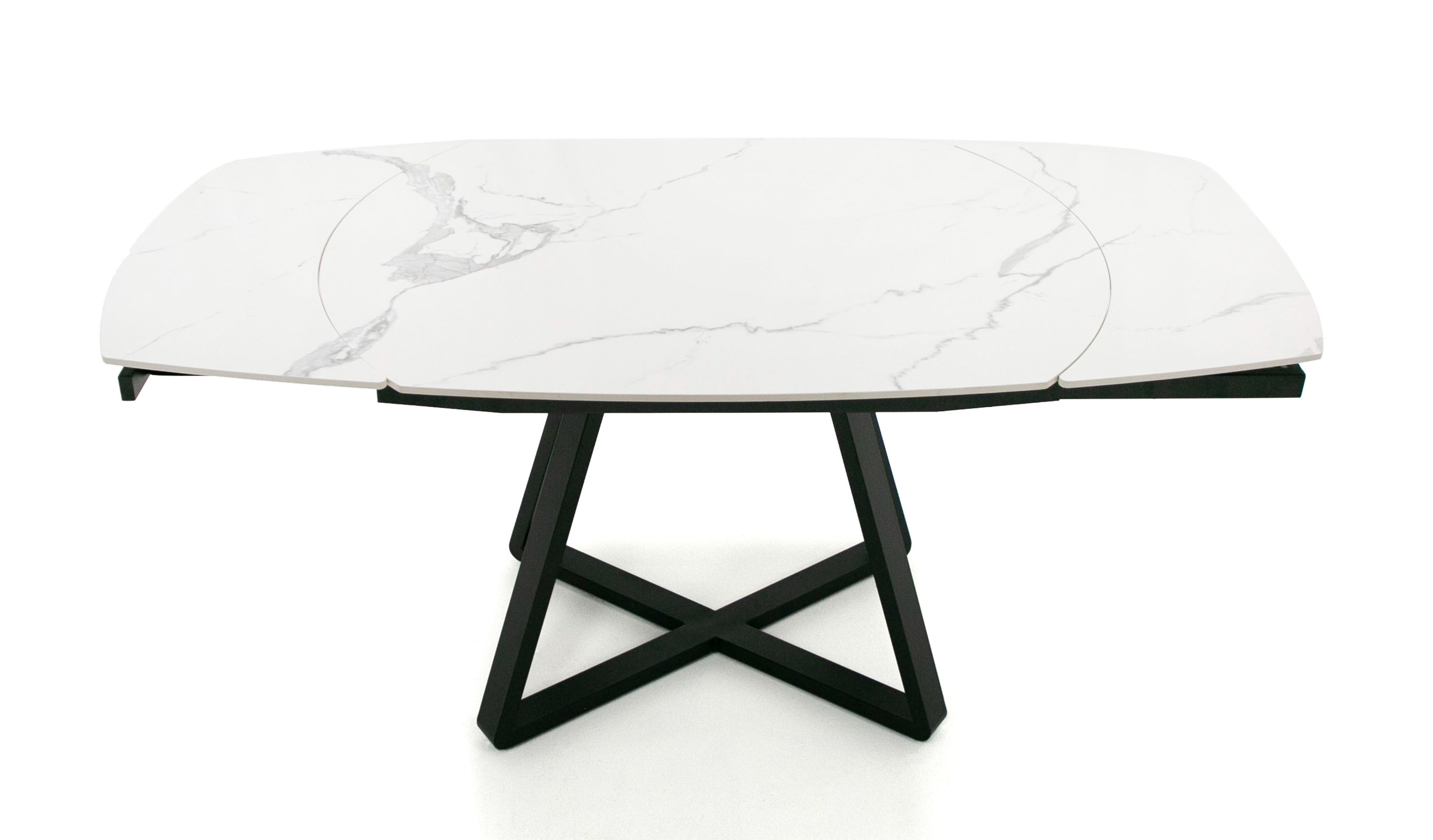 Modrest Cofrey - Contemporary Ceramic Extendable Dining Table-Dining Table-VIG-Wall2Wall Furnishings