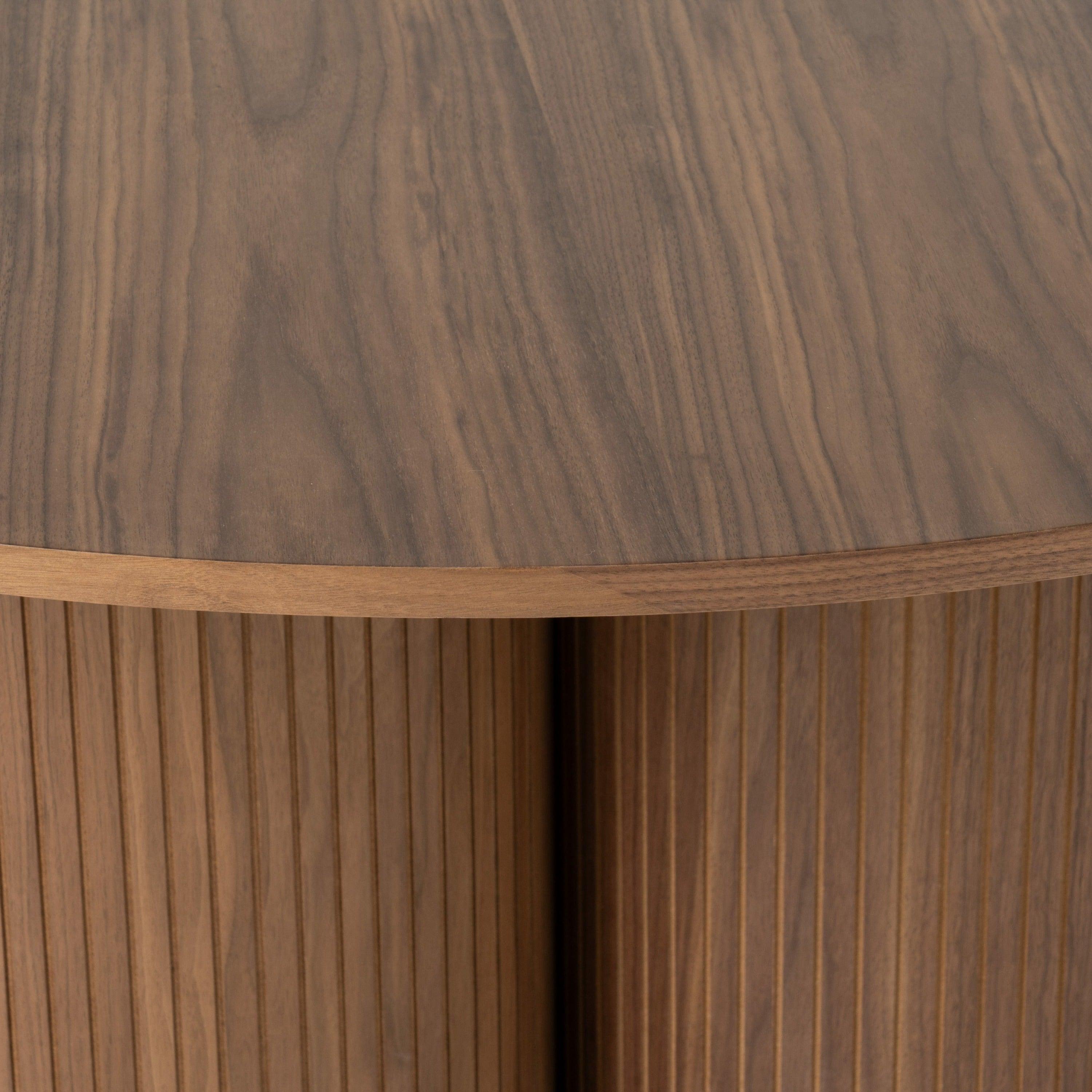 Depew Mid-Century Modern Round Dining Table