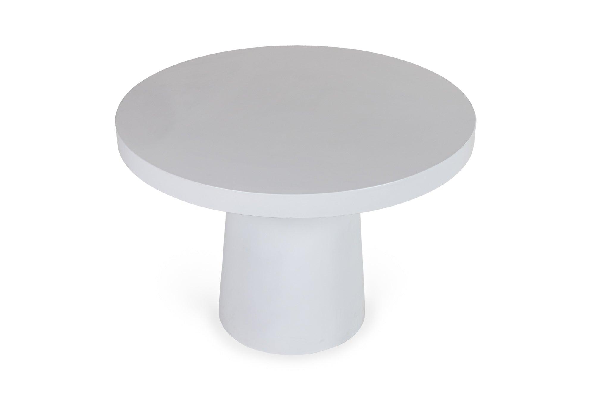 Desoto Modern Concrete Round Dining Table