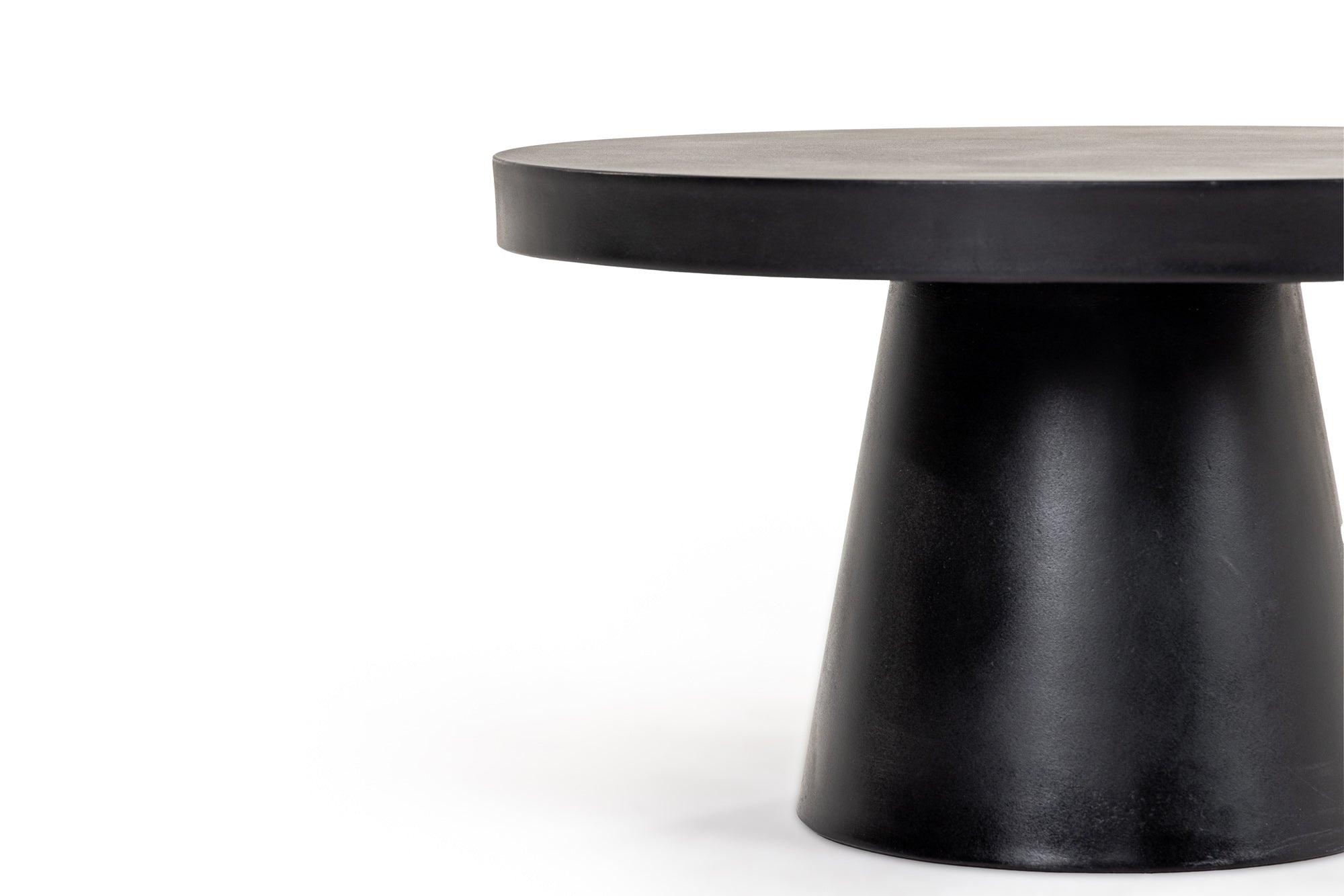 Desoto Modern Concrete Round Coffee Table