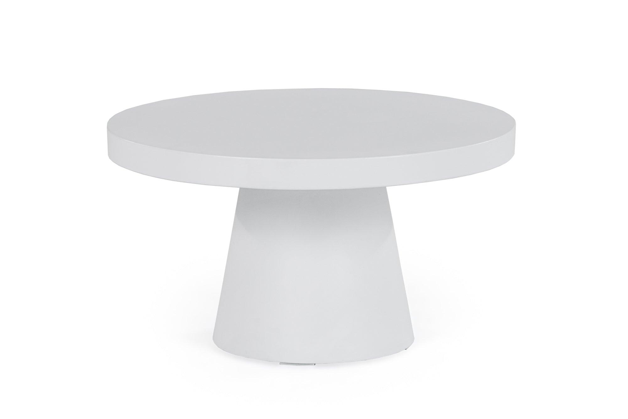 Desoto Modern Concrete Round Coffee Table