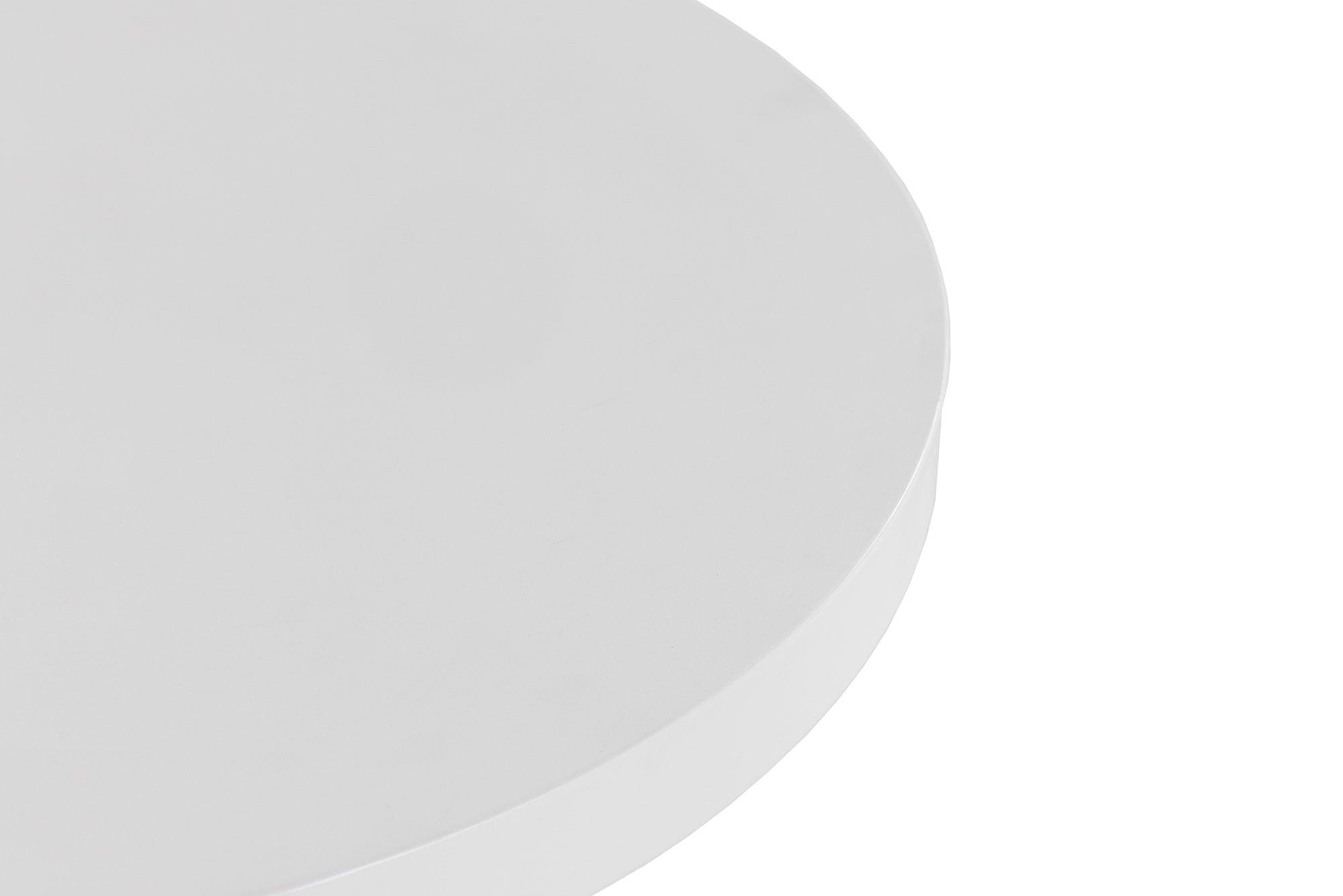 Desoto Modern Concrete Round Coffee Table