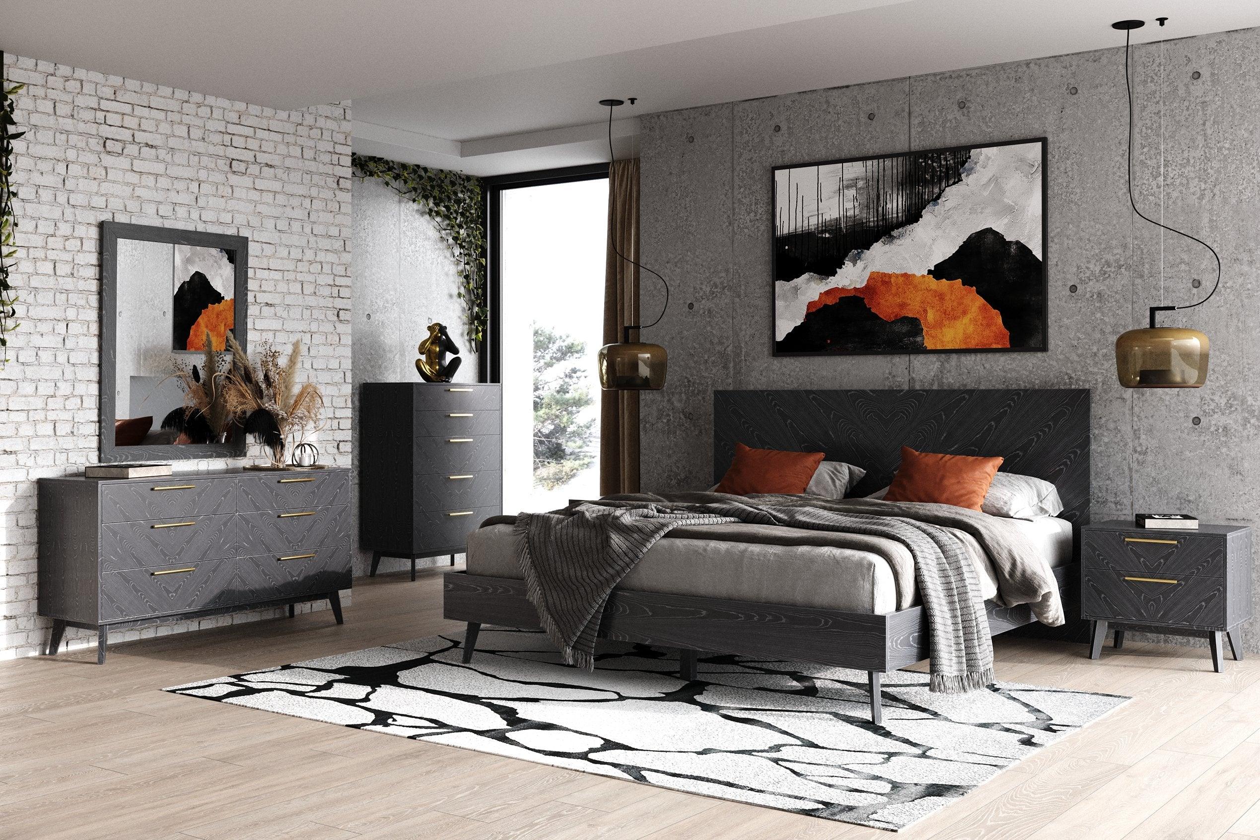 Diana Modern Ash Bed