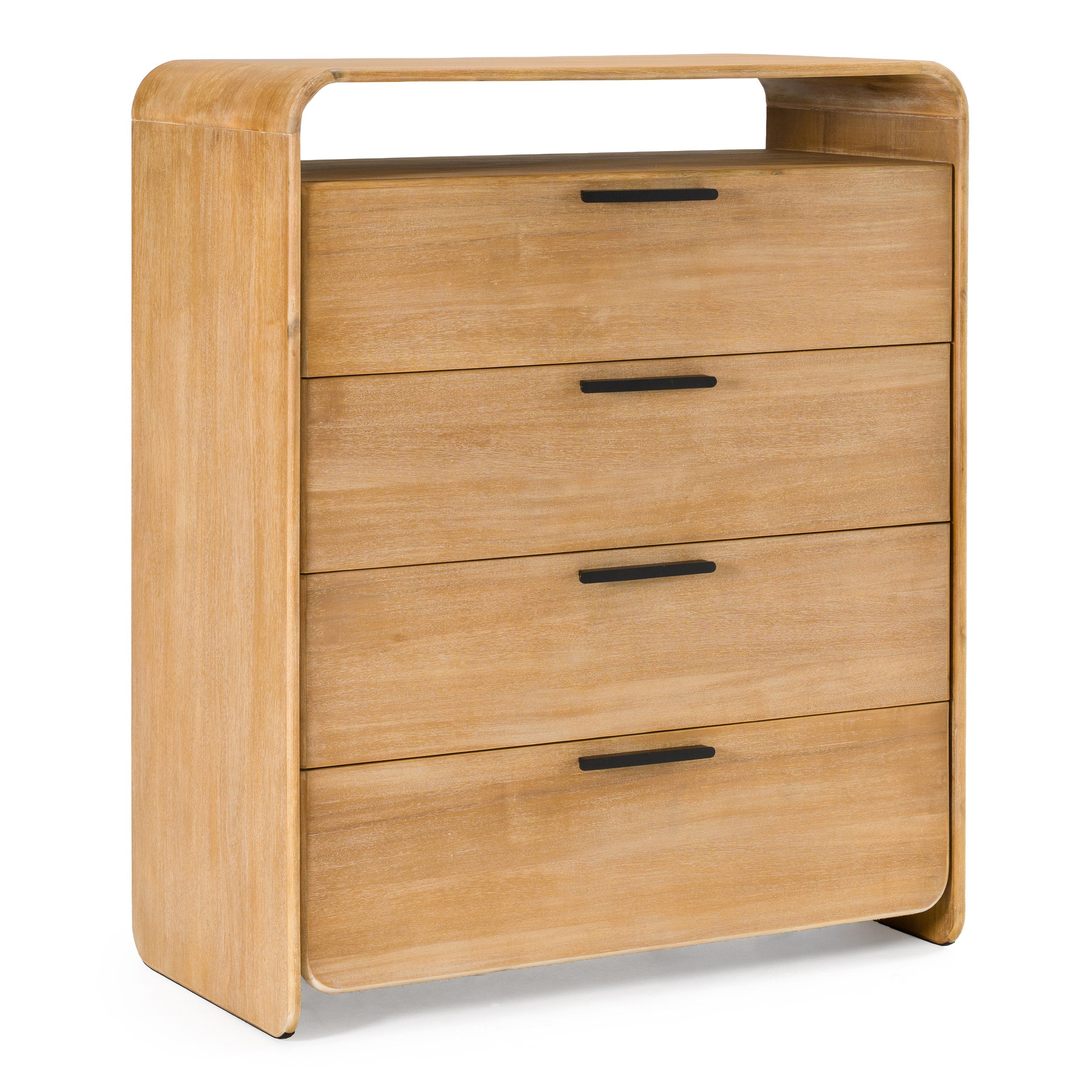 Dresden Modern Natural Acacia Chest