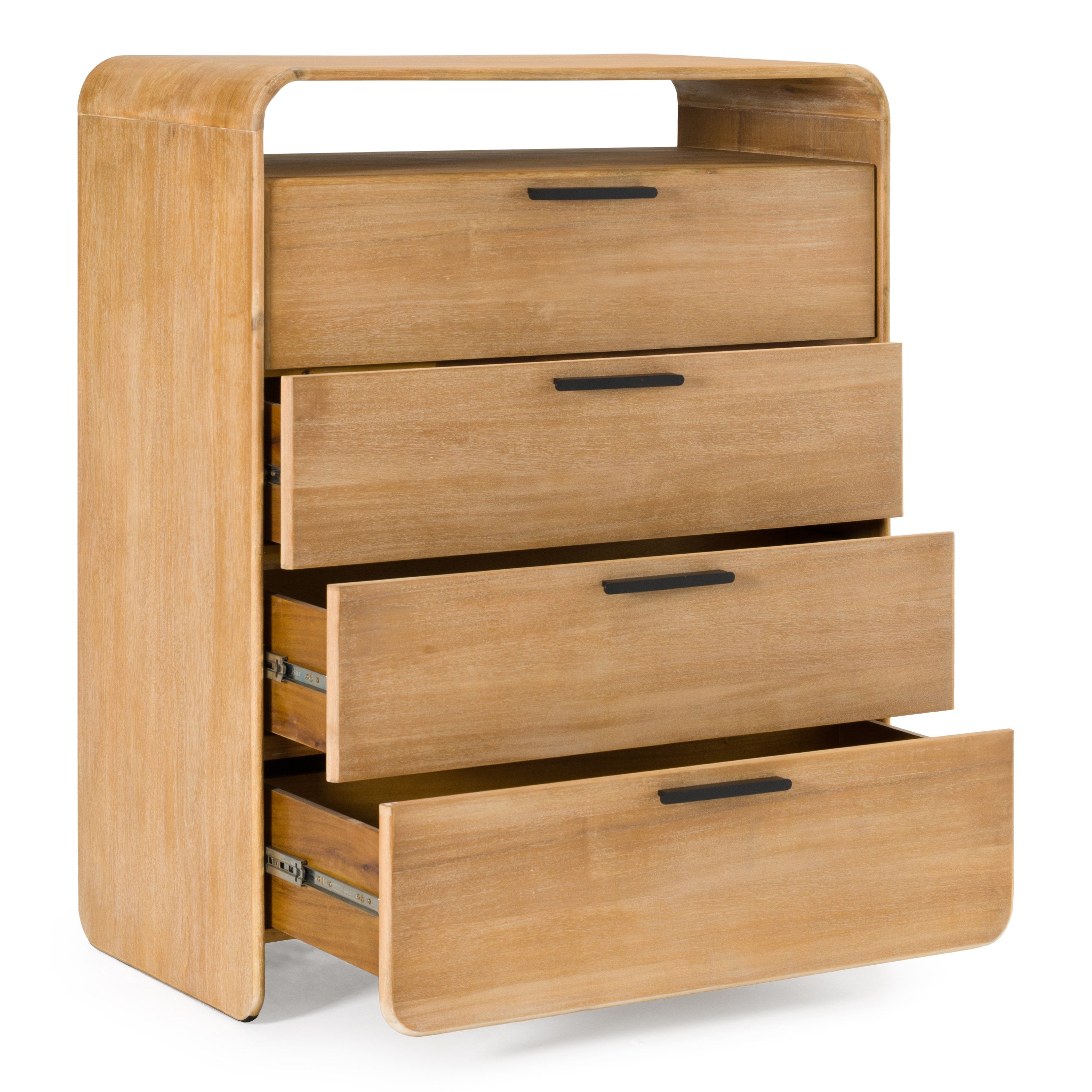 Dresden Modern Natural Acacia Chest