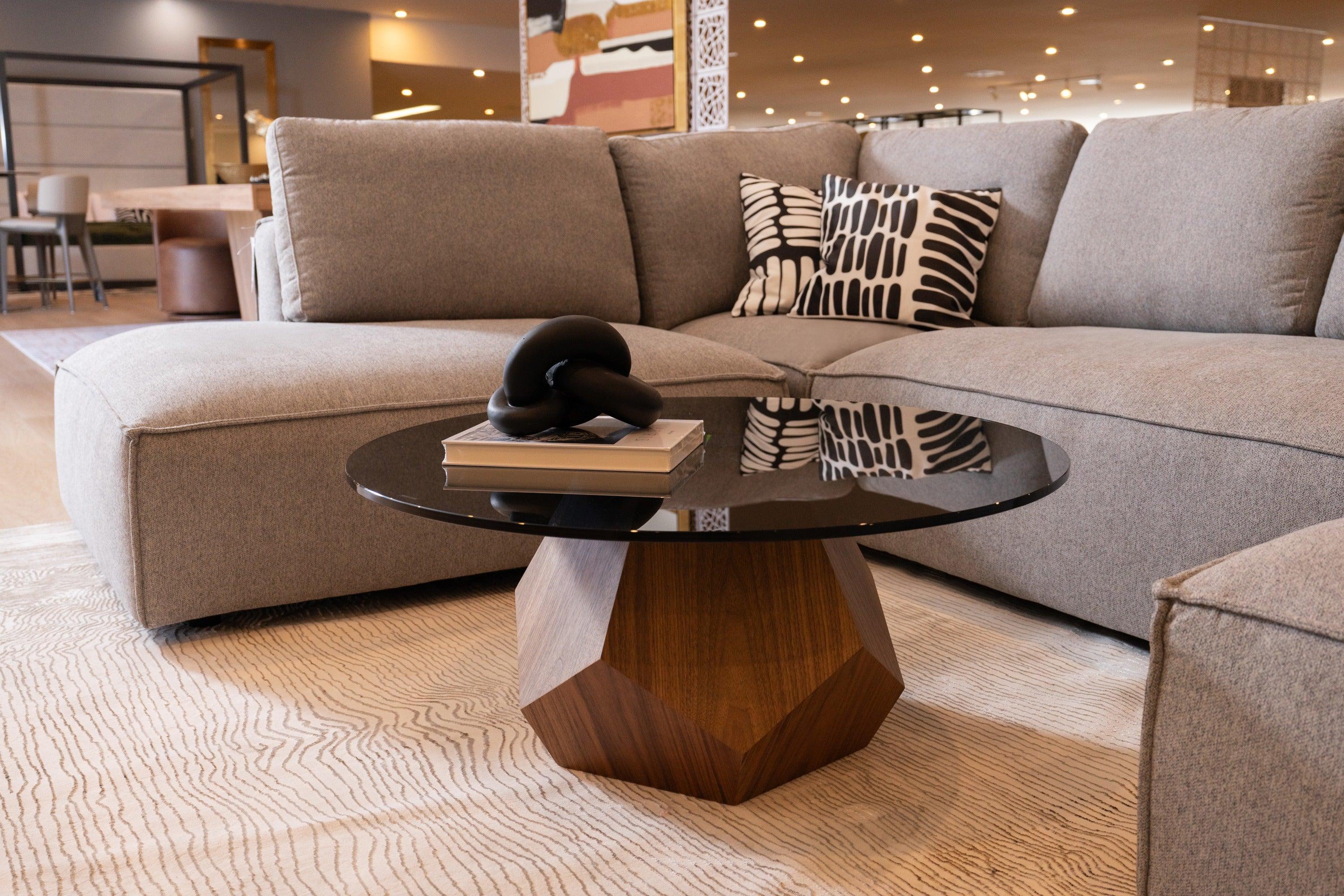 Rackham Mid-Century Glass Coffee Table