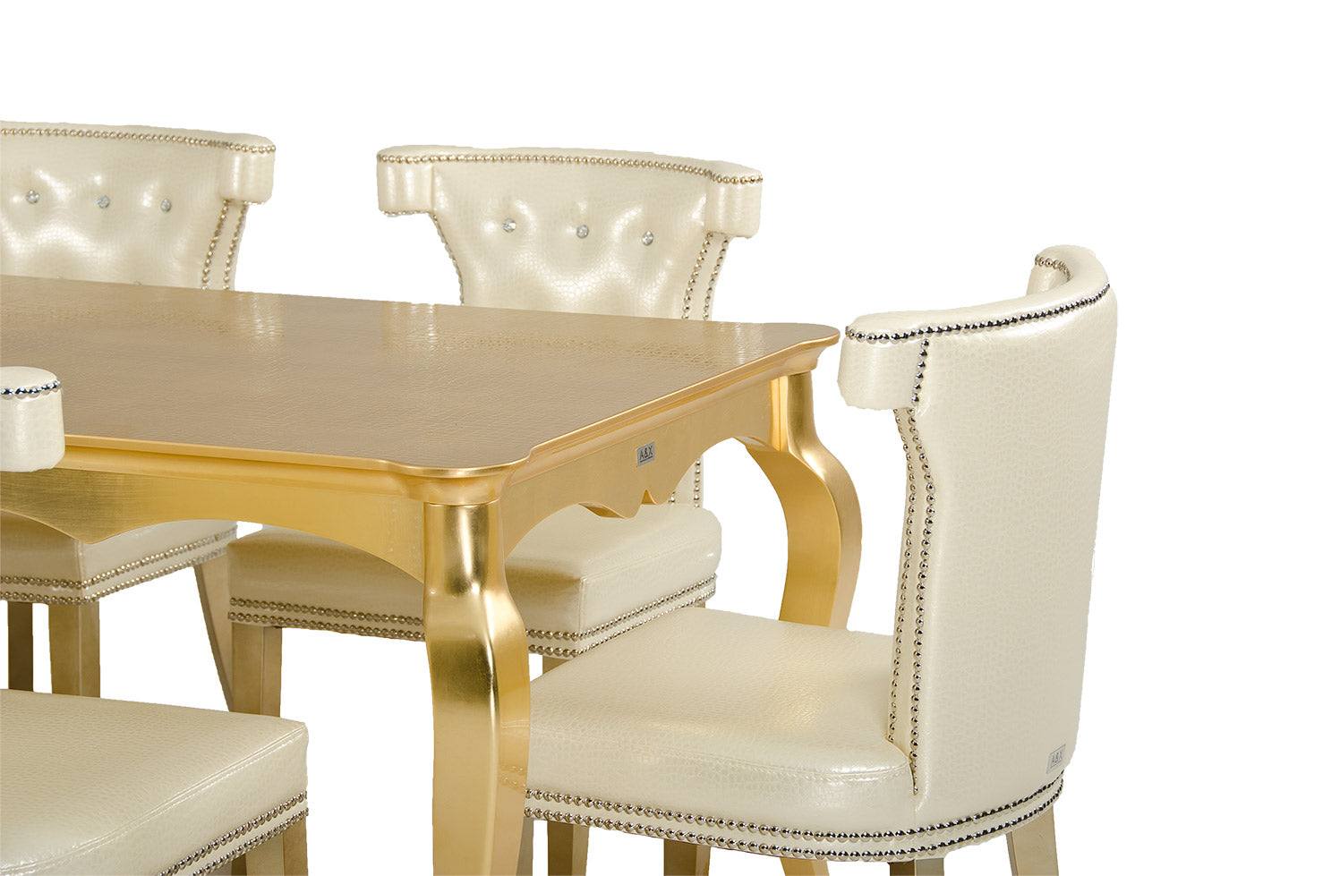 Imperial Transitional Crocodile Dining Table