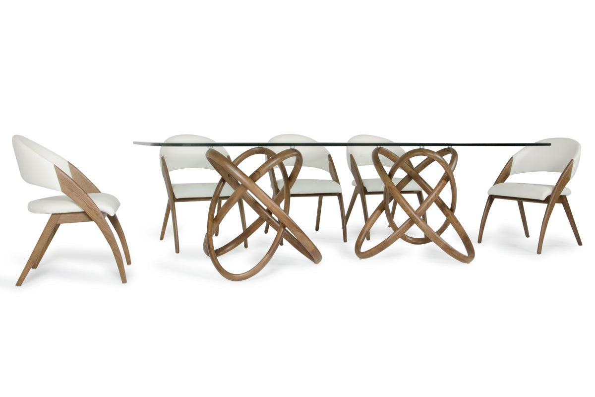 Mason Modern Glass Dining Table