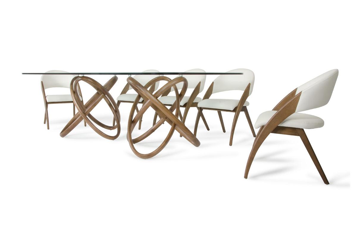 Mason Modern Glass Dining Table