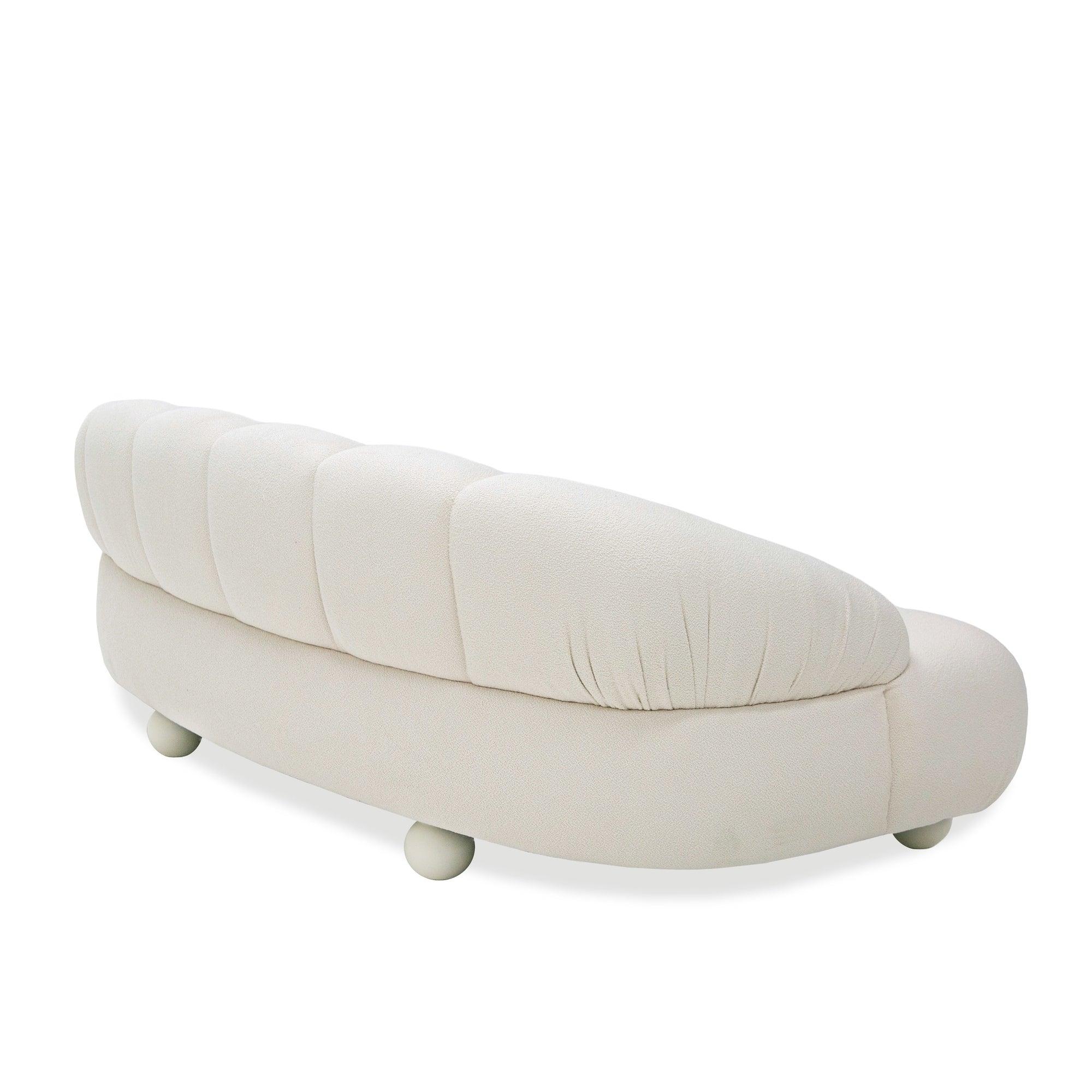 Duran Contemporary Fabric Loveseat Sofa