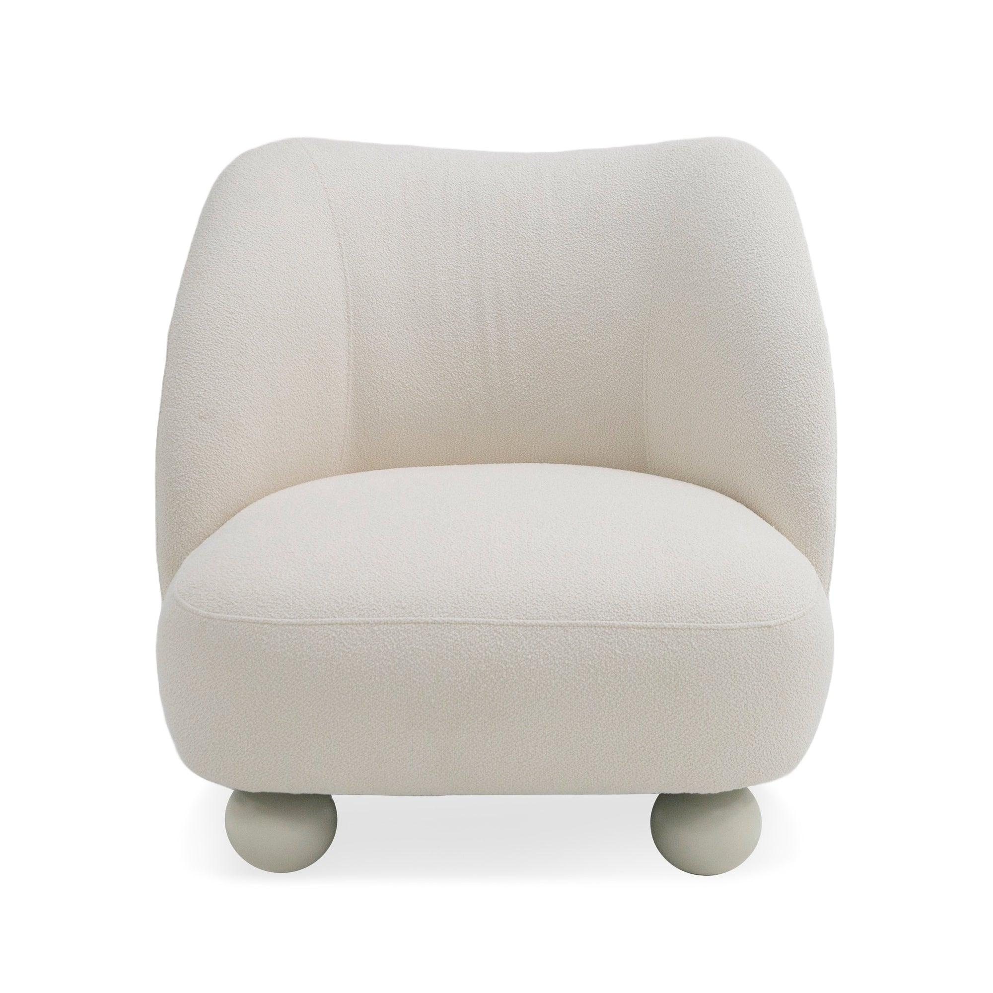 Divani Casa Duran Contemporary Fabric Accent Chair