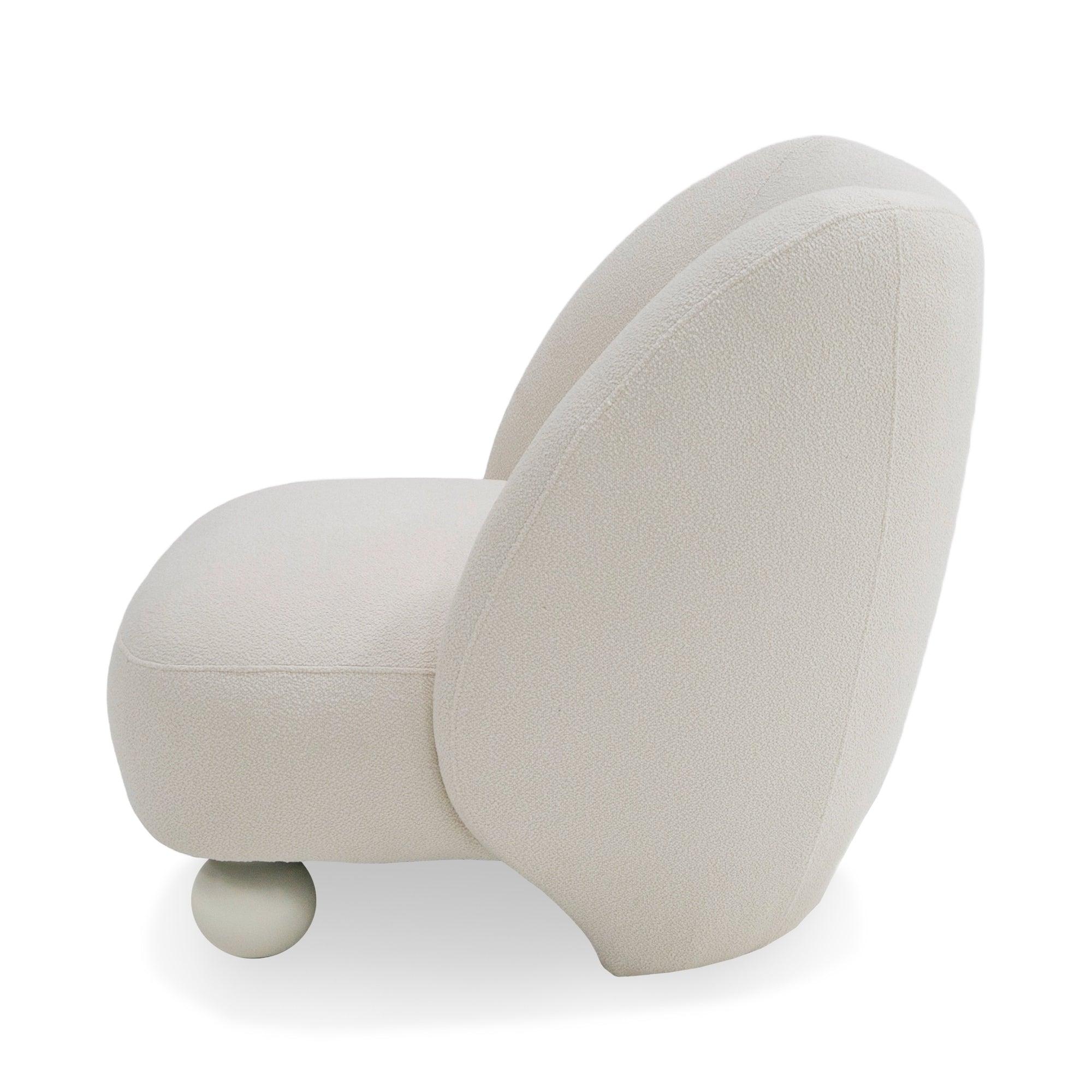 Divani Casa Duran Contemporary Fabric Accent Chair