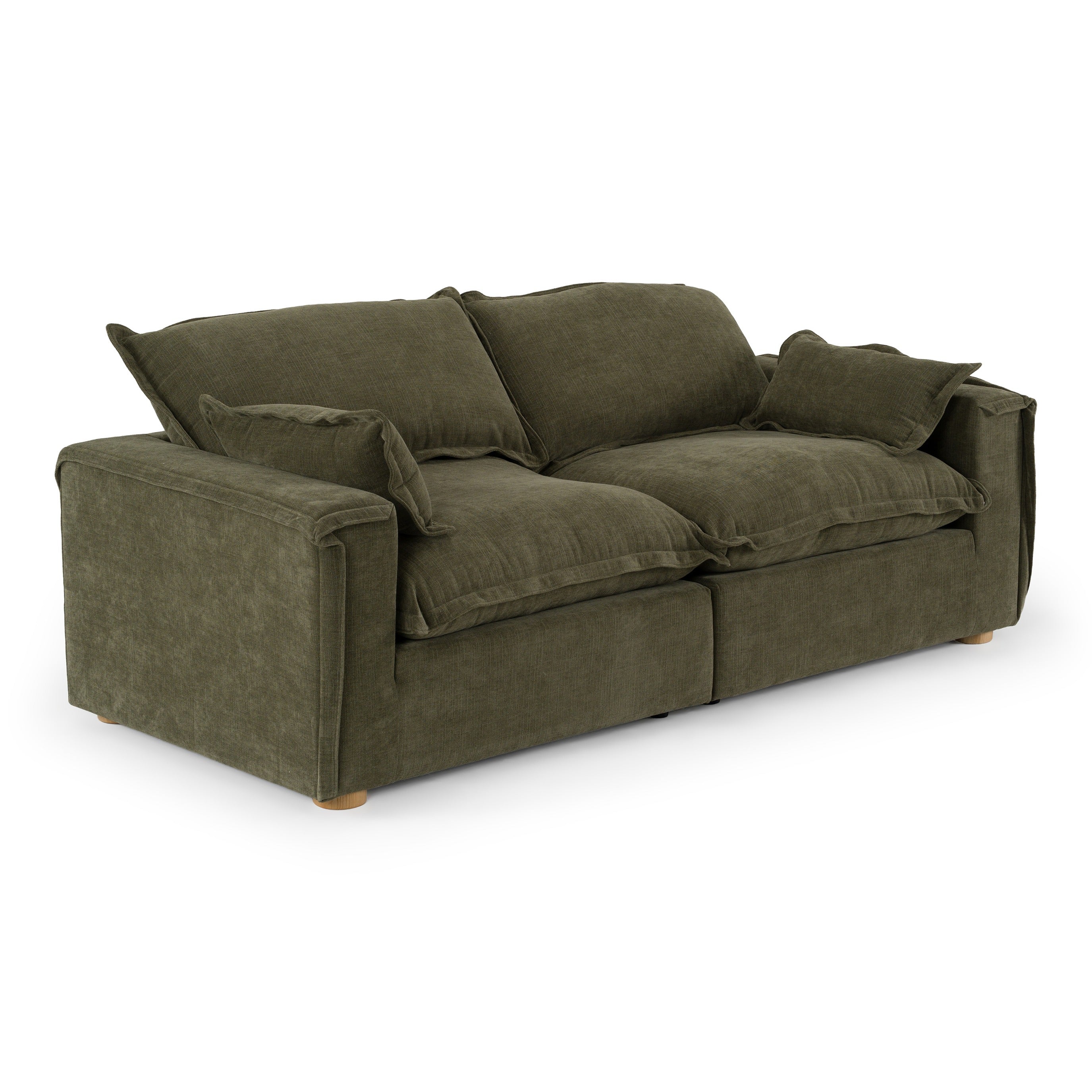 Durbin Modern Fabric Sofa