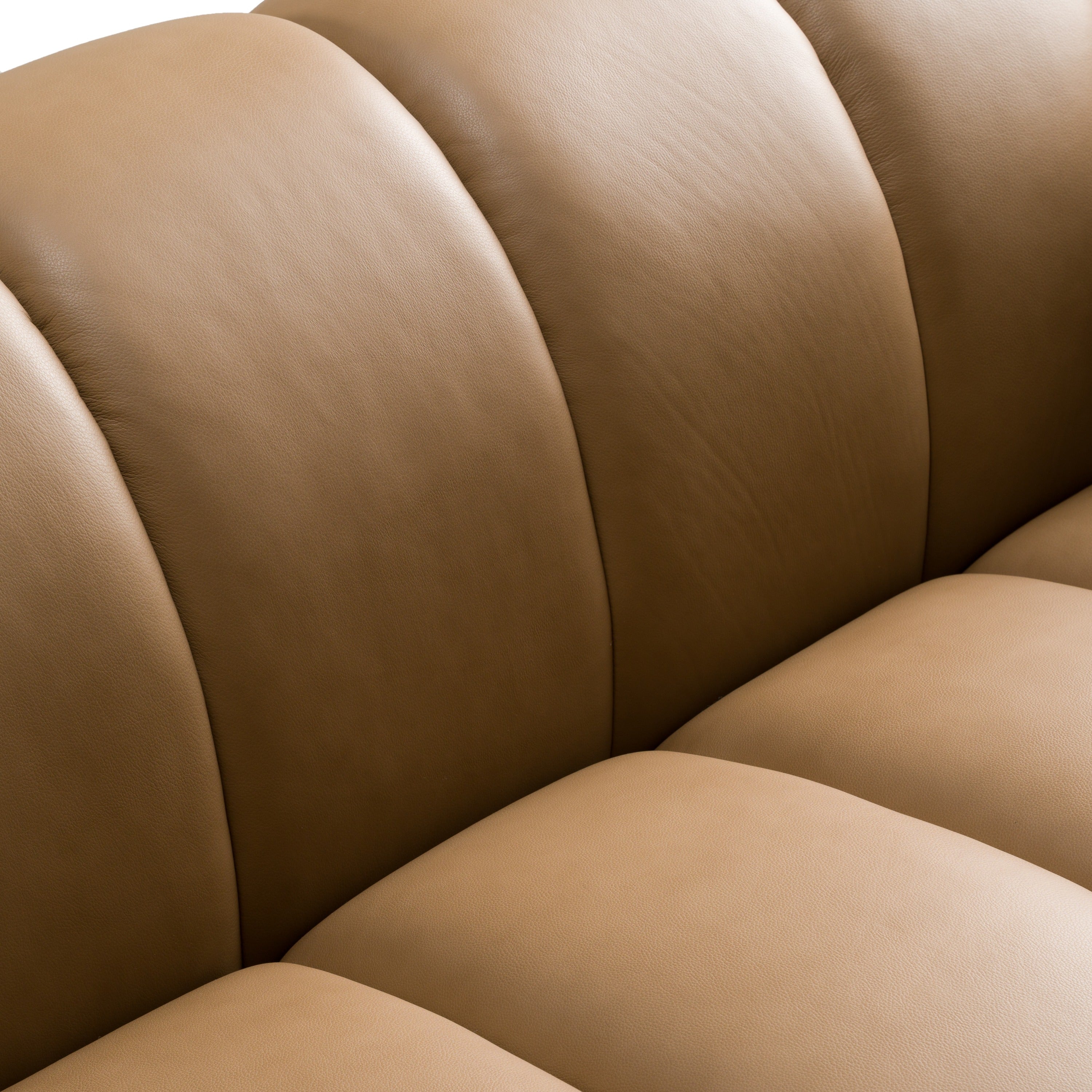 Ekwok Modern Leather Sofa