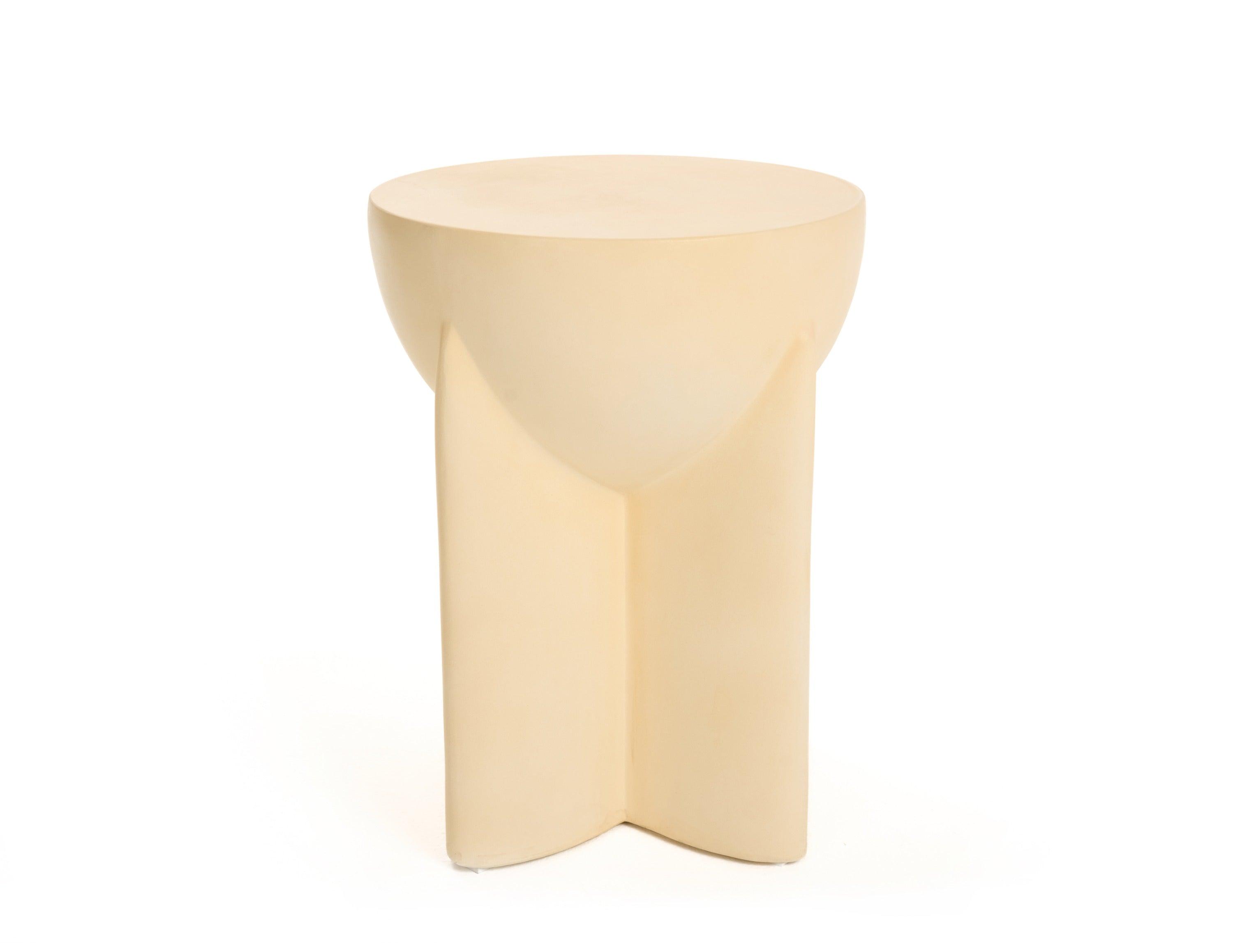 Elsa Modern Concrete Round End Table