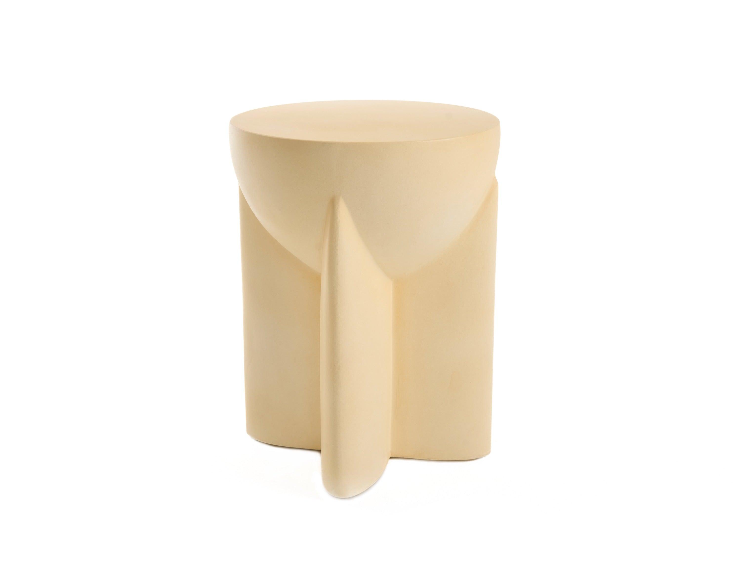 Elsa Modern Concrete Round End Table