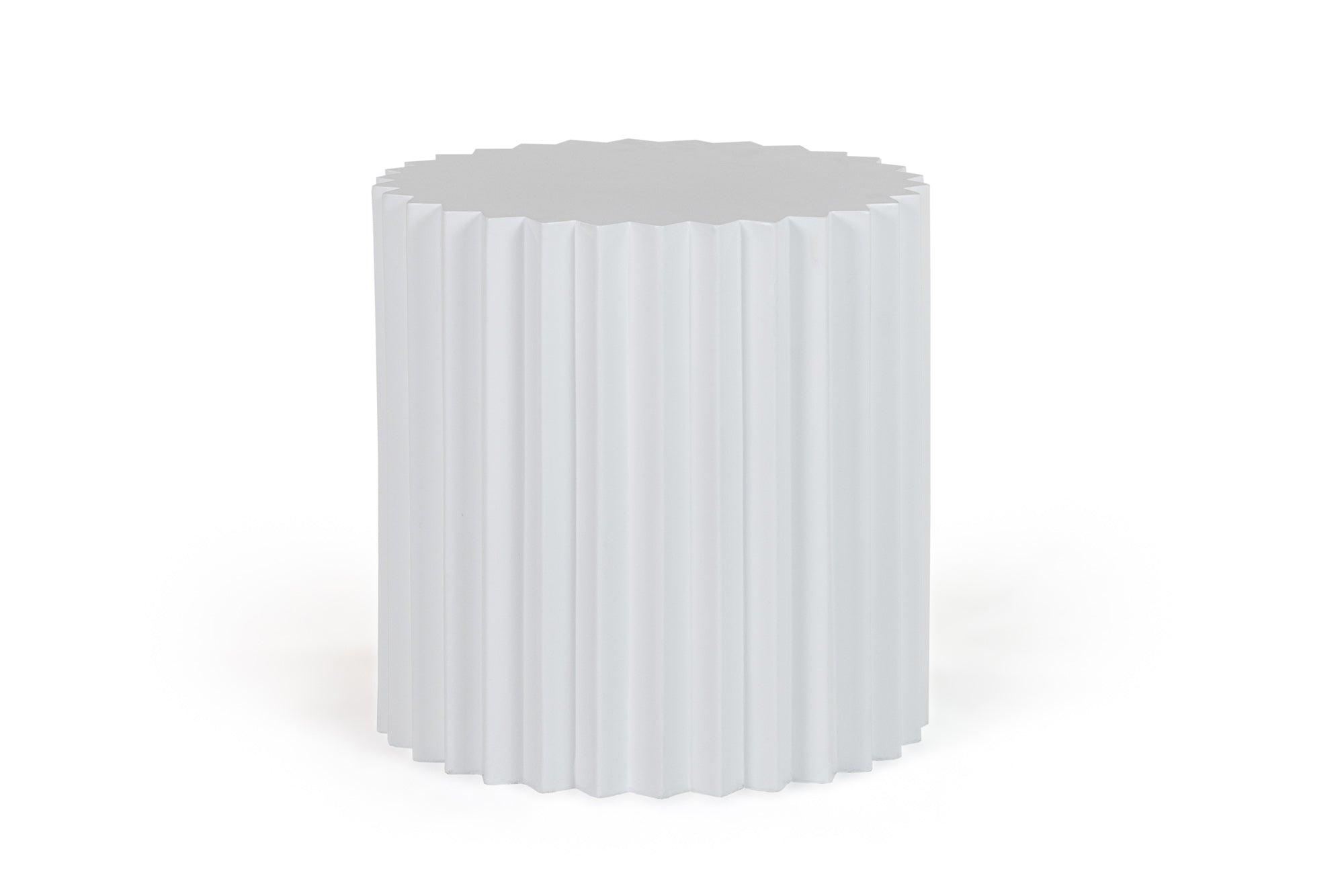 Evadale Modern Concrete End Table