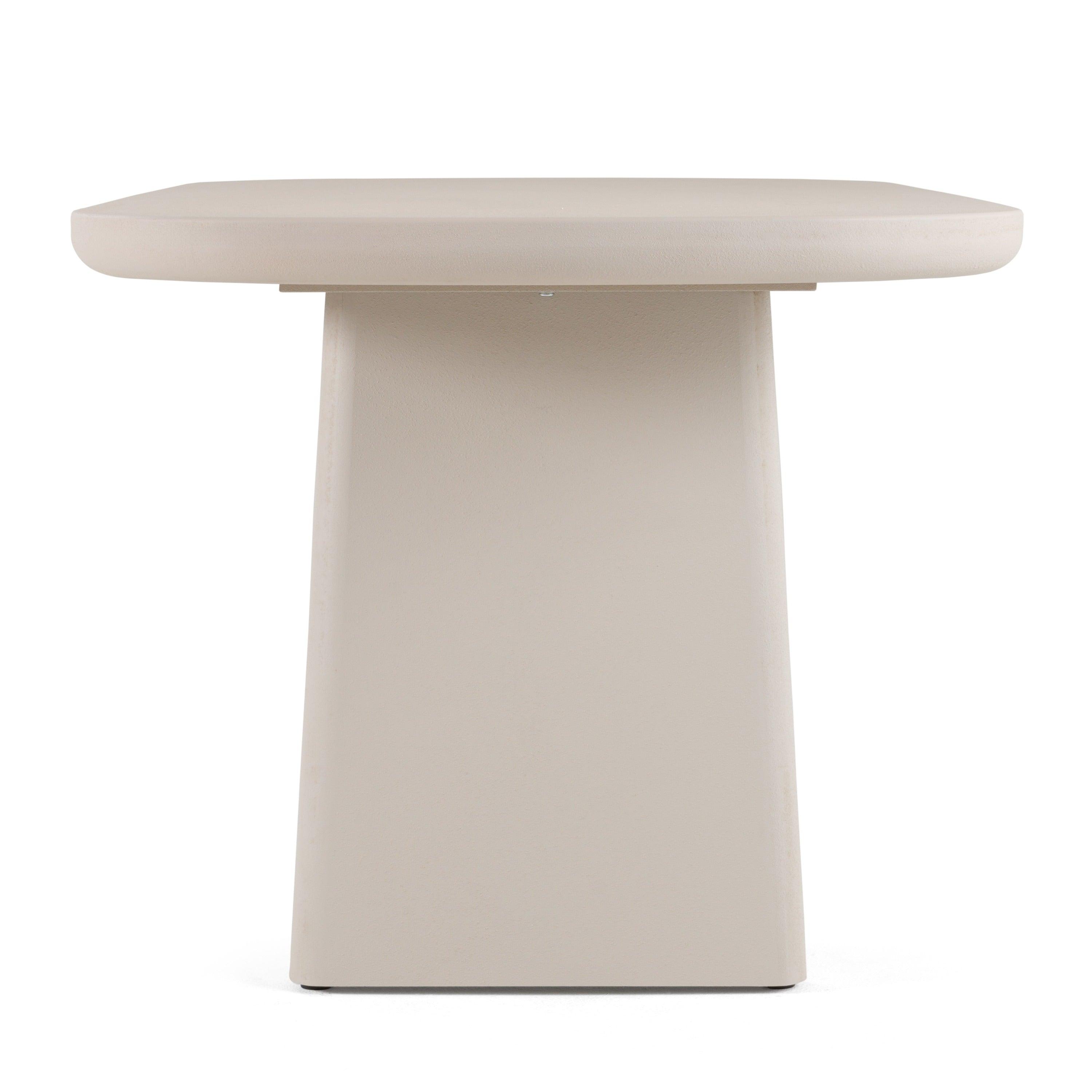 Evermore Modern Faux Cement Coffee Table