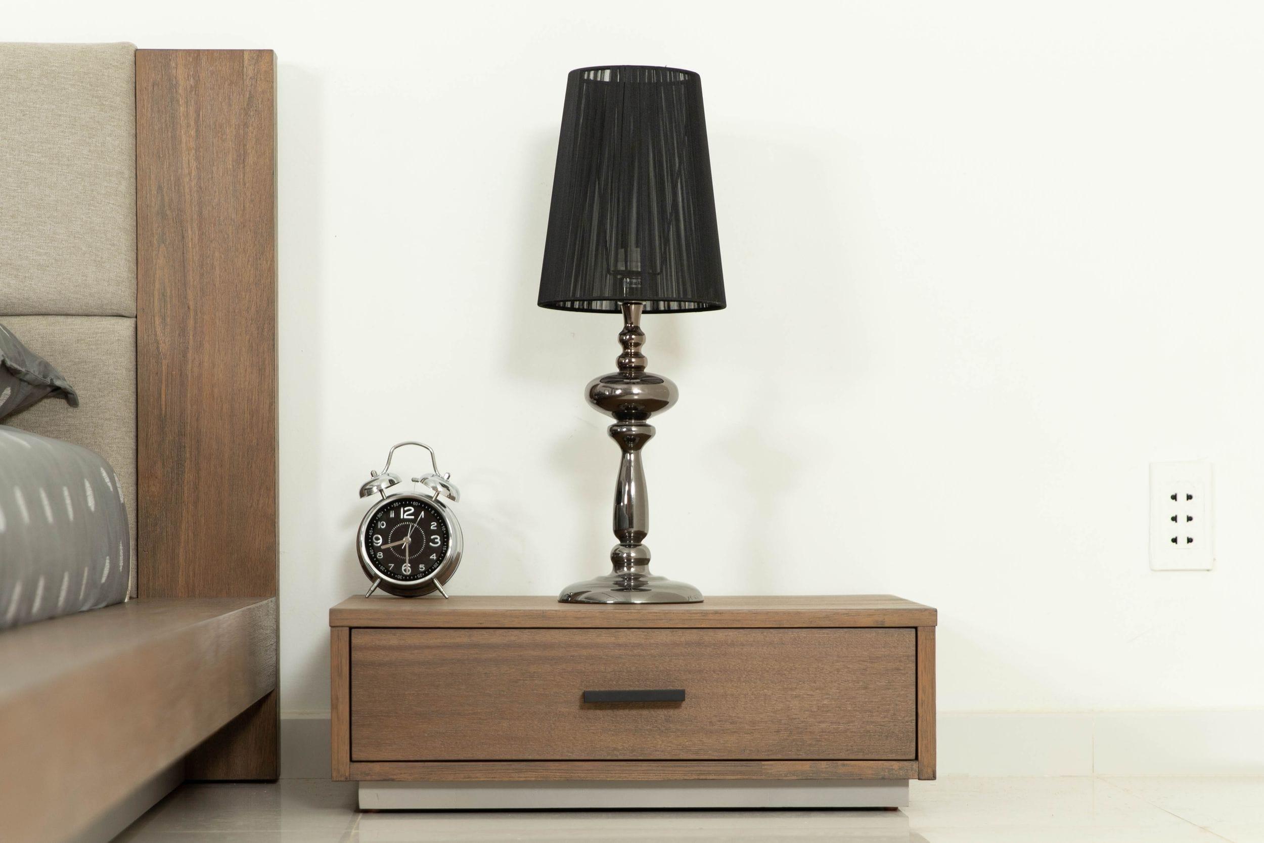 Fantasia Contemporary Bed with Two Nightstands