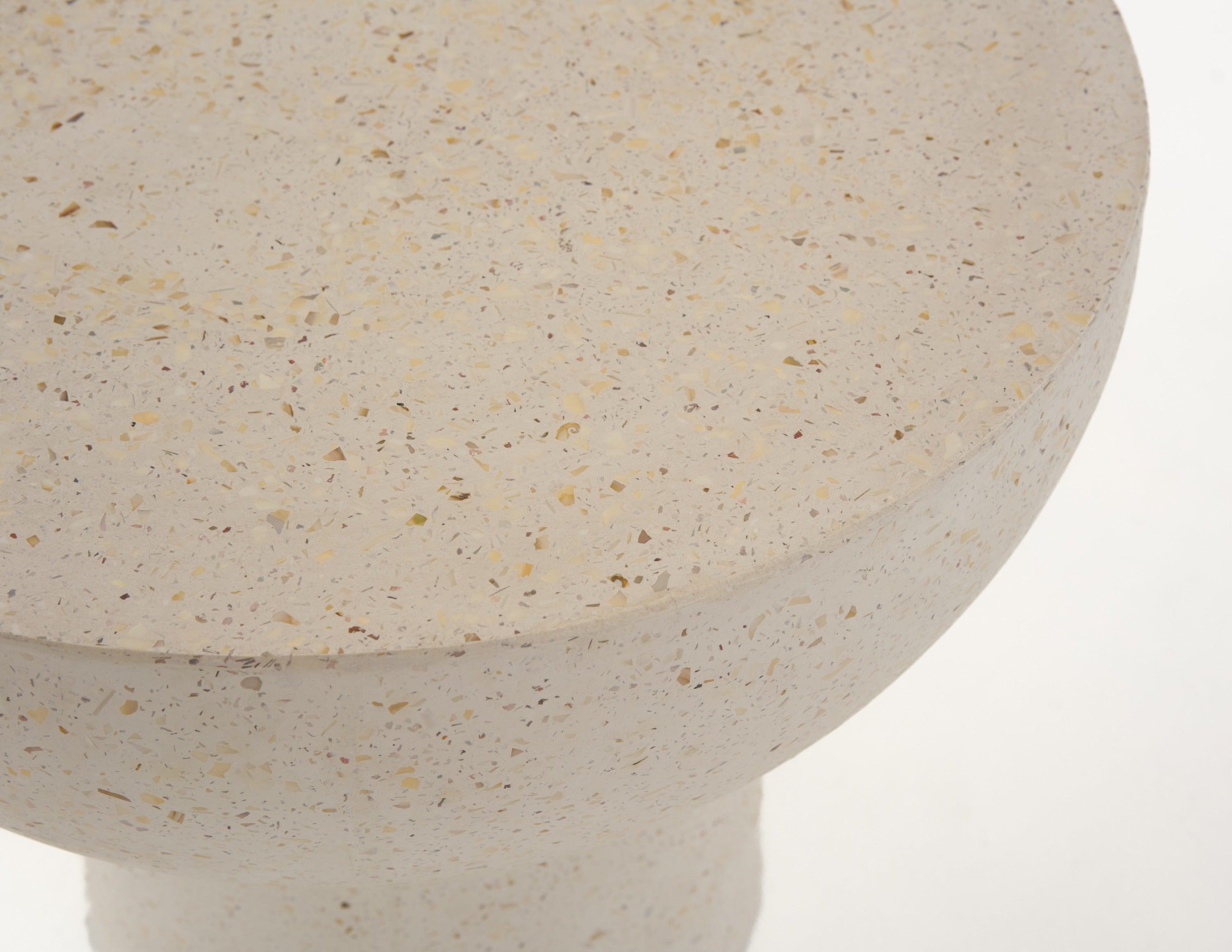 Fate Modern Terrazzo Concrete End Table