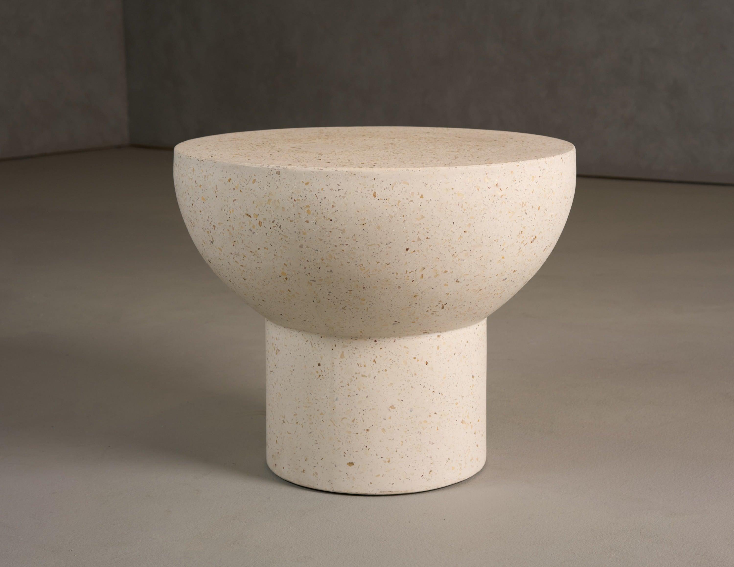 Fate Modern Terrazzo Concrete End Table