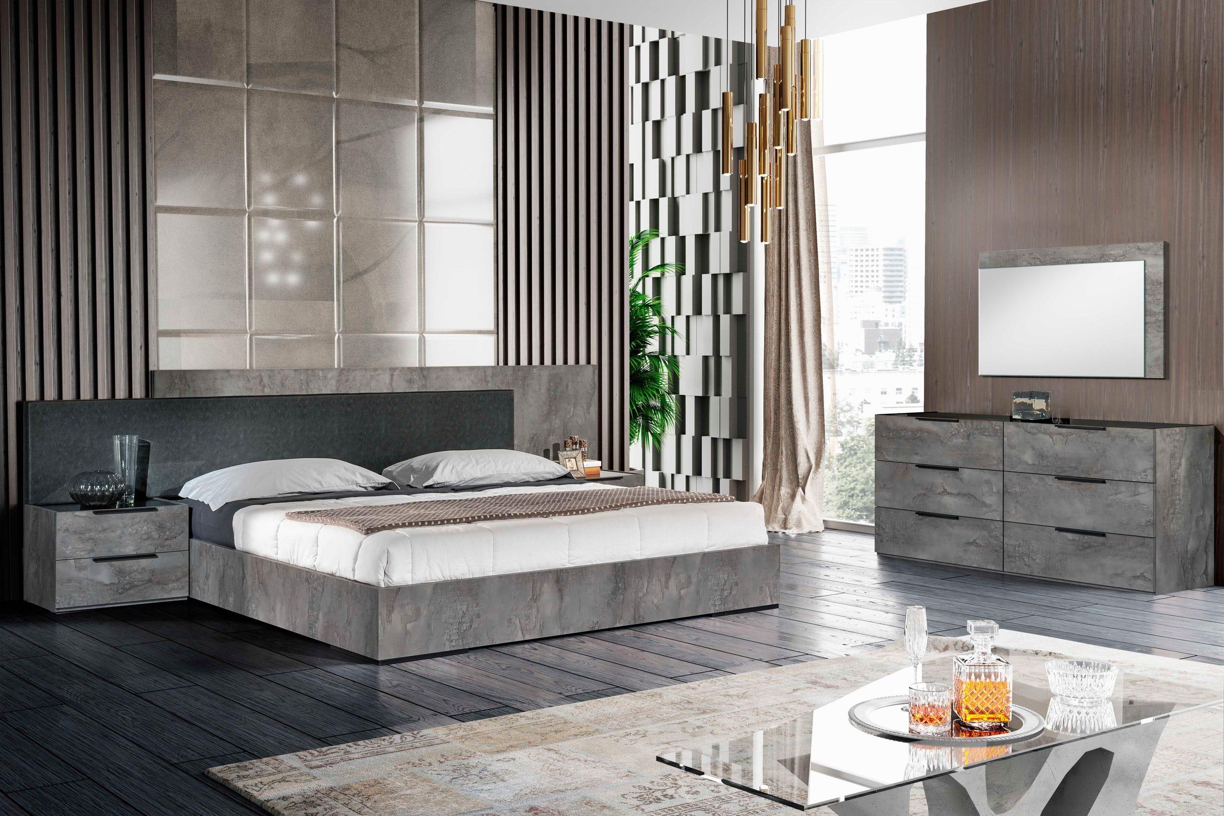 Ferrara Modern Volcano Oxide Bed