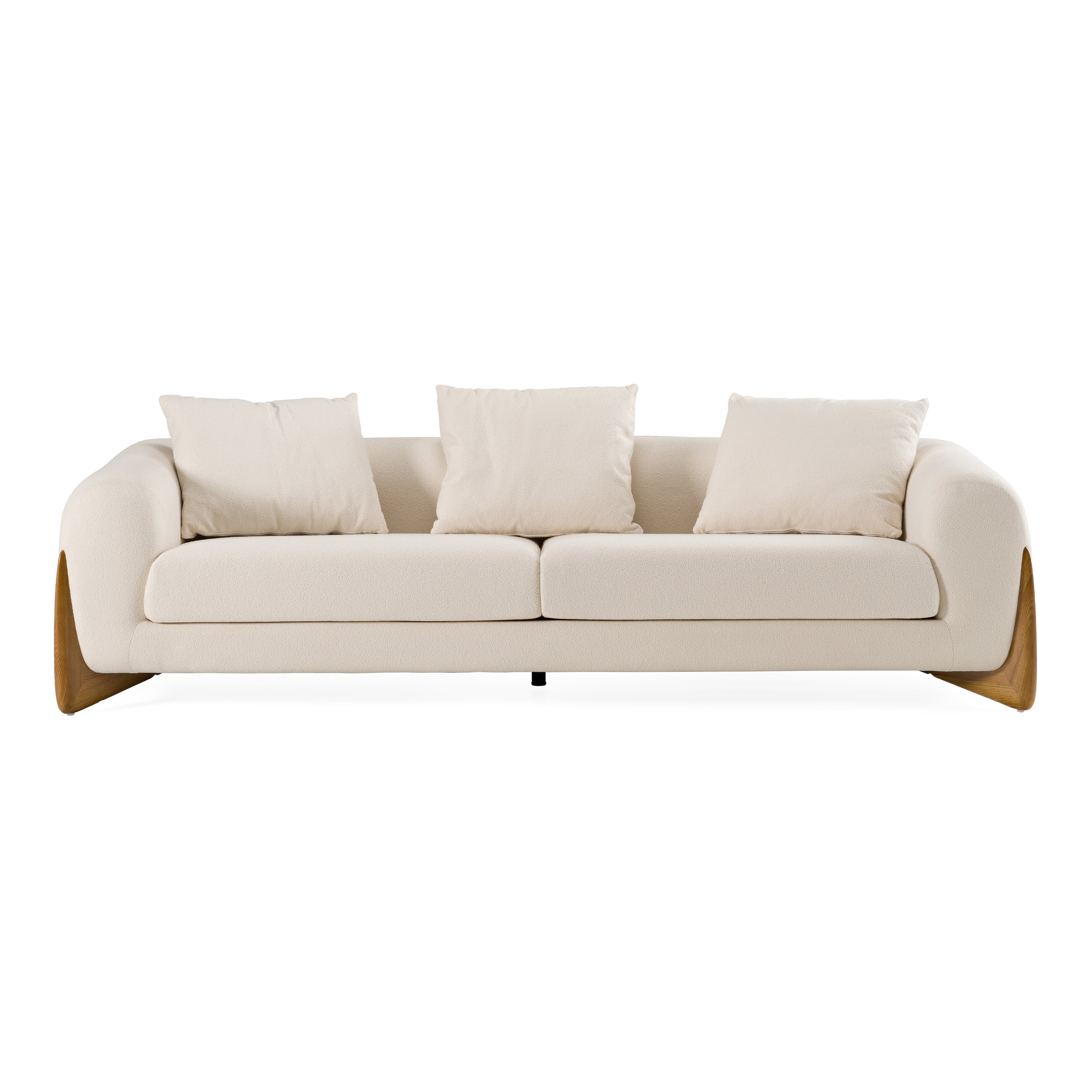 Fleury Contemporary Fabric and Sofa