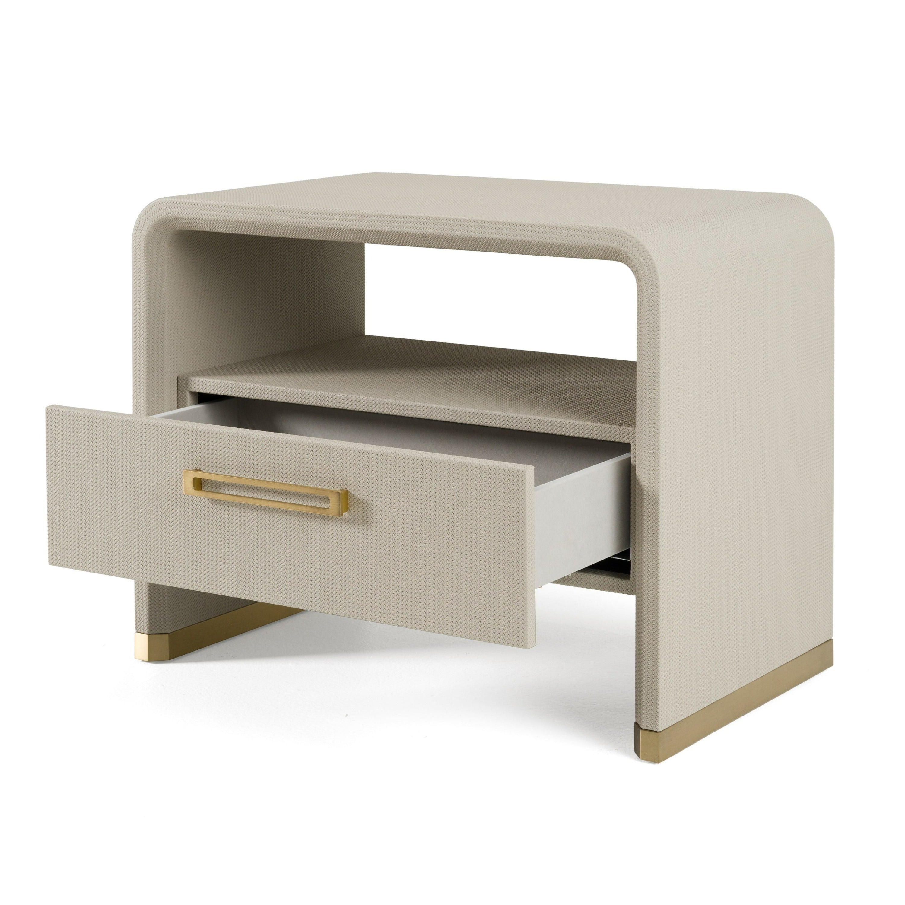 Florence Modern Leatherette Nightstand