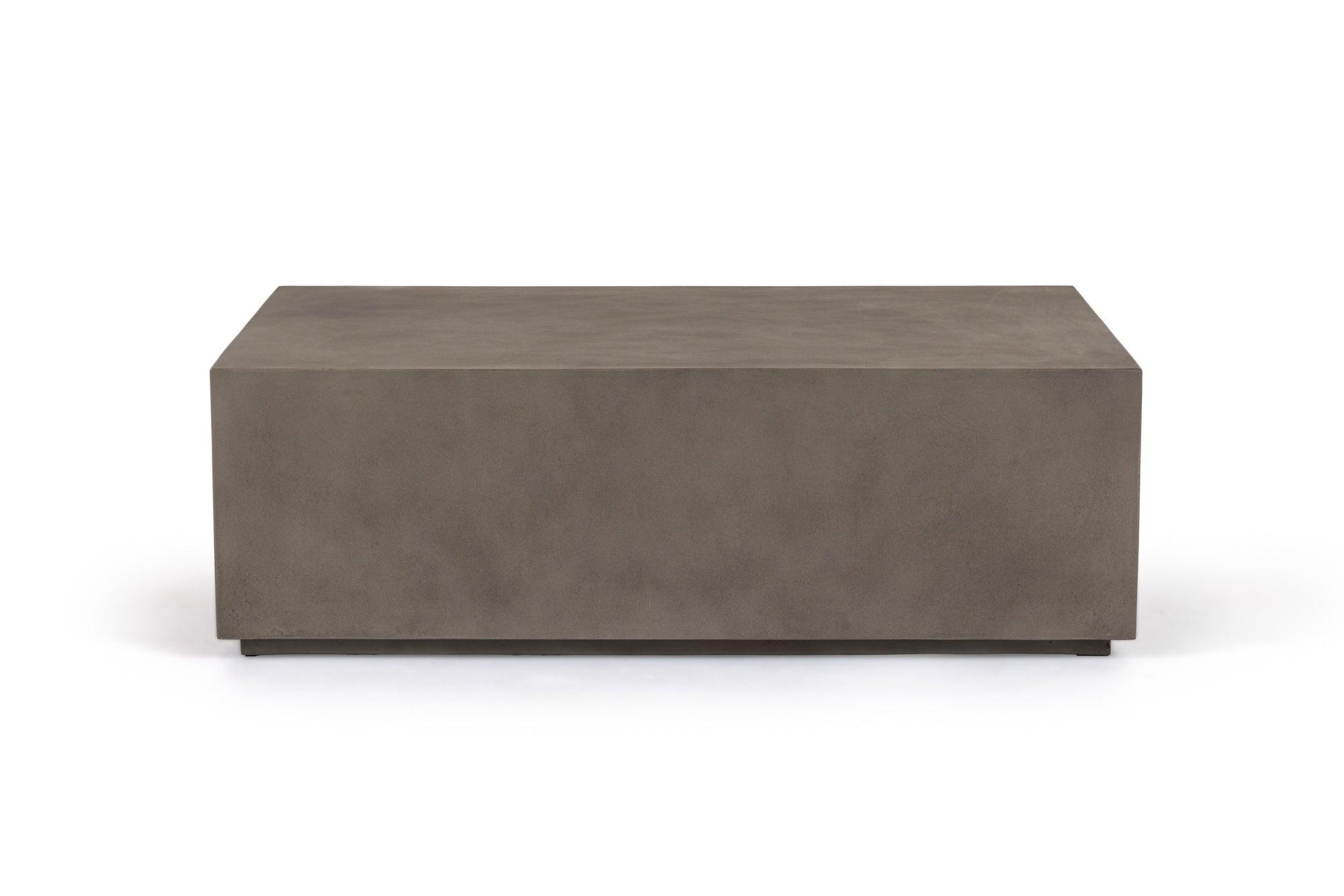 Fresno Modern Concrete Coffee Table