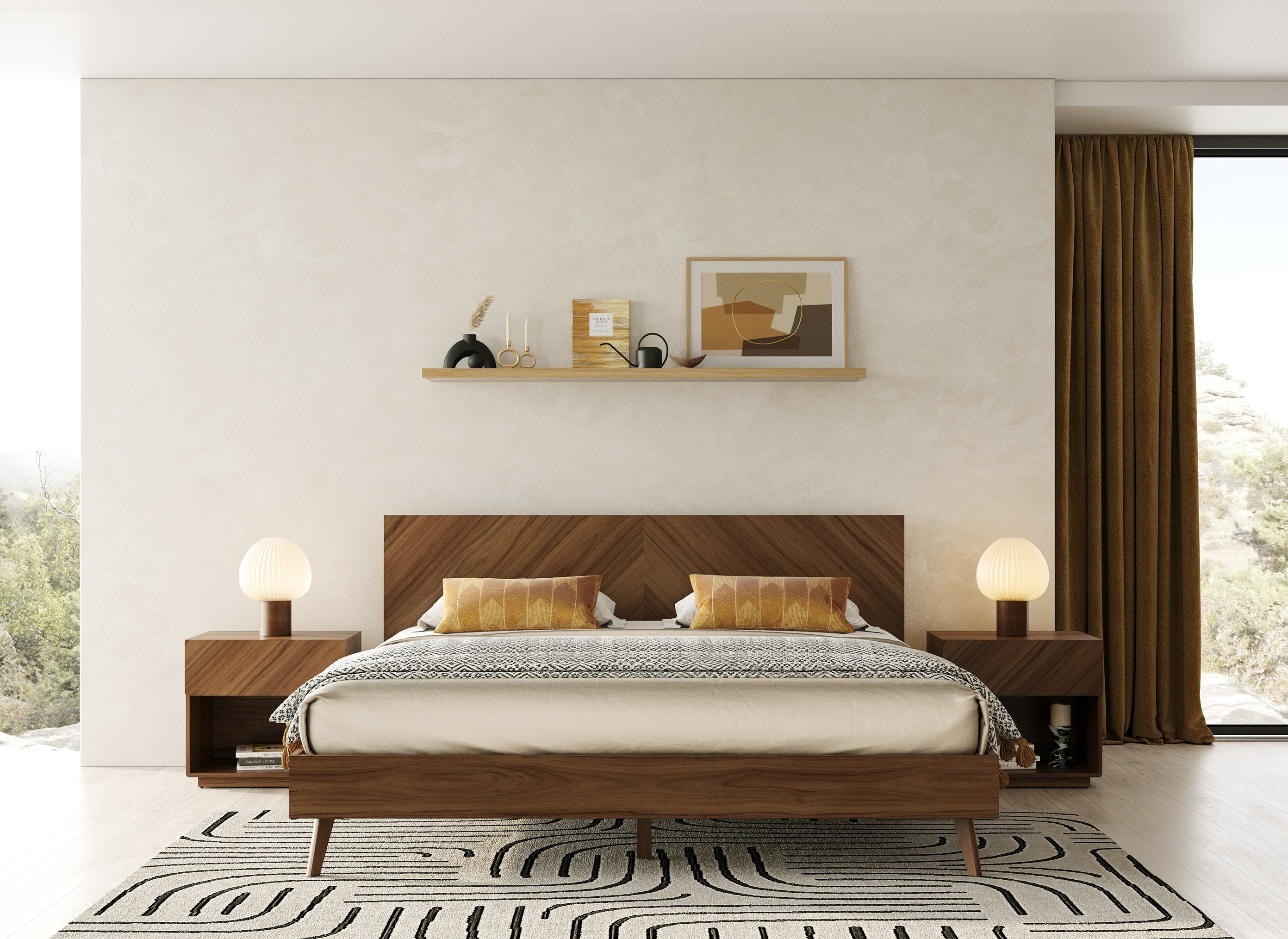 Nova Domus Kamela Modern Bed