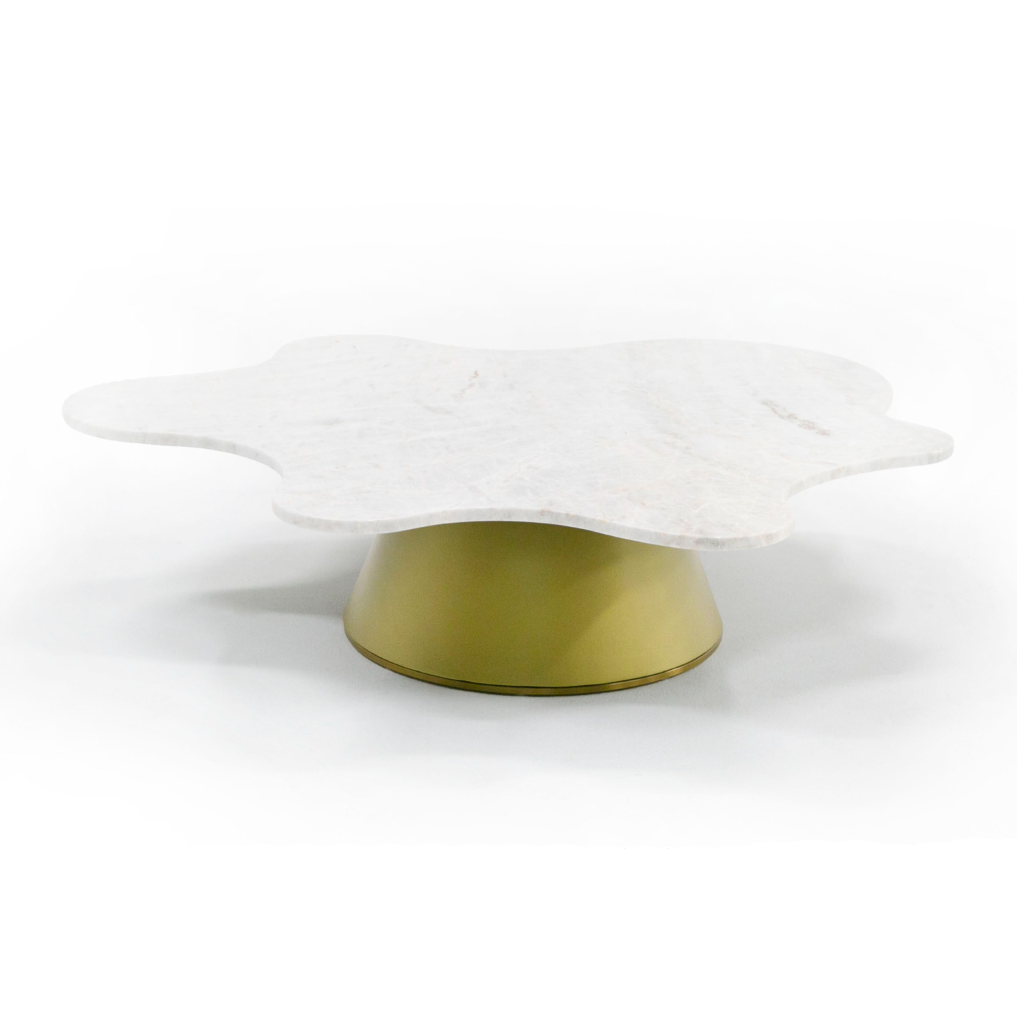 Gabbro Glam Marble and Nesting Coffee Table Set