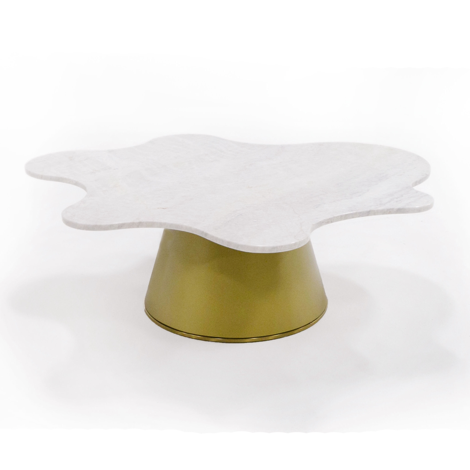 Gabbro Glam Marble and Nesting Coffee Table Set
