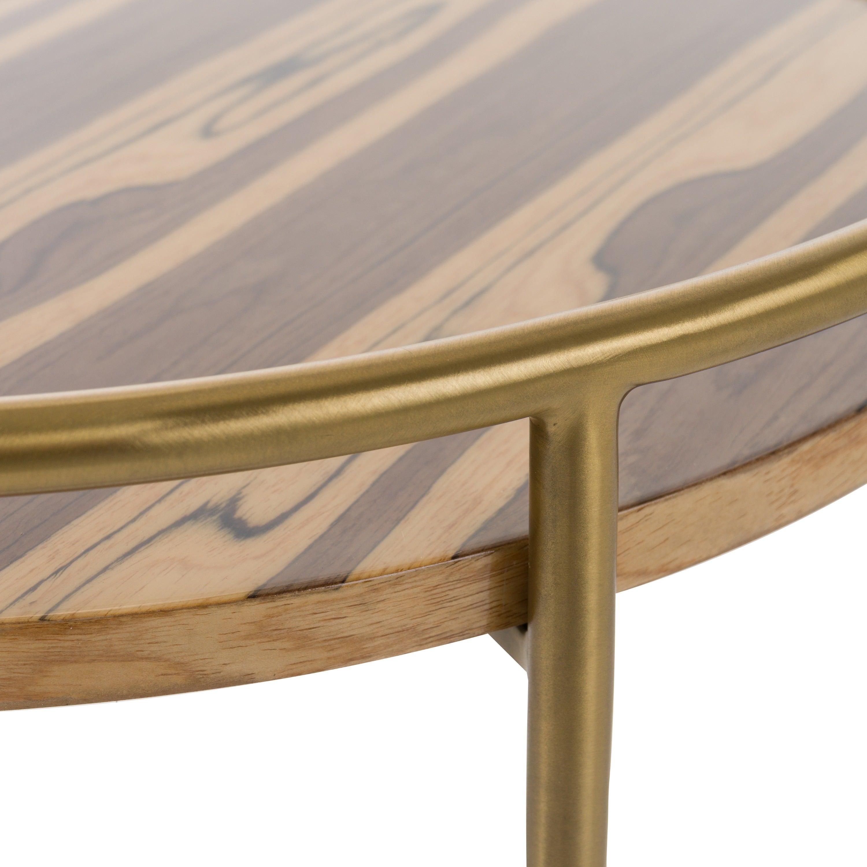 Gilcrest Glam and Marble End Table