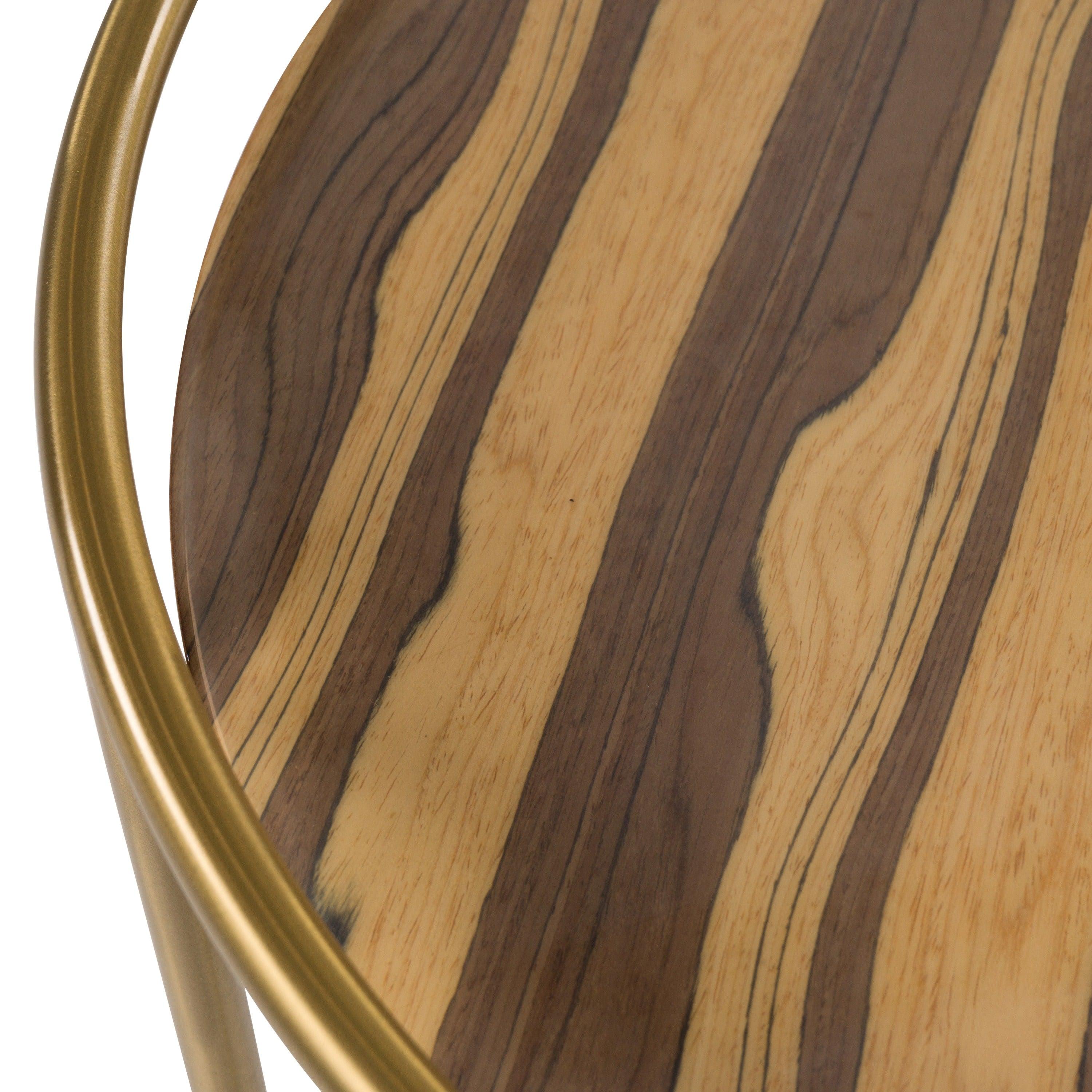 Gilcrest Glam and Marble End Table