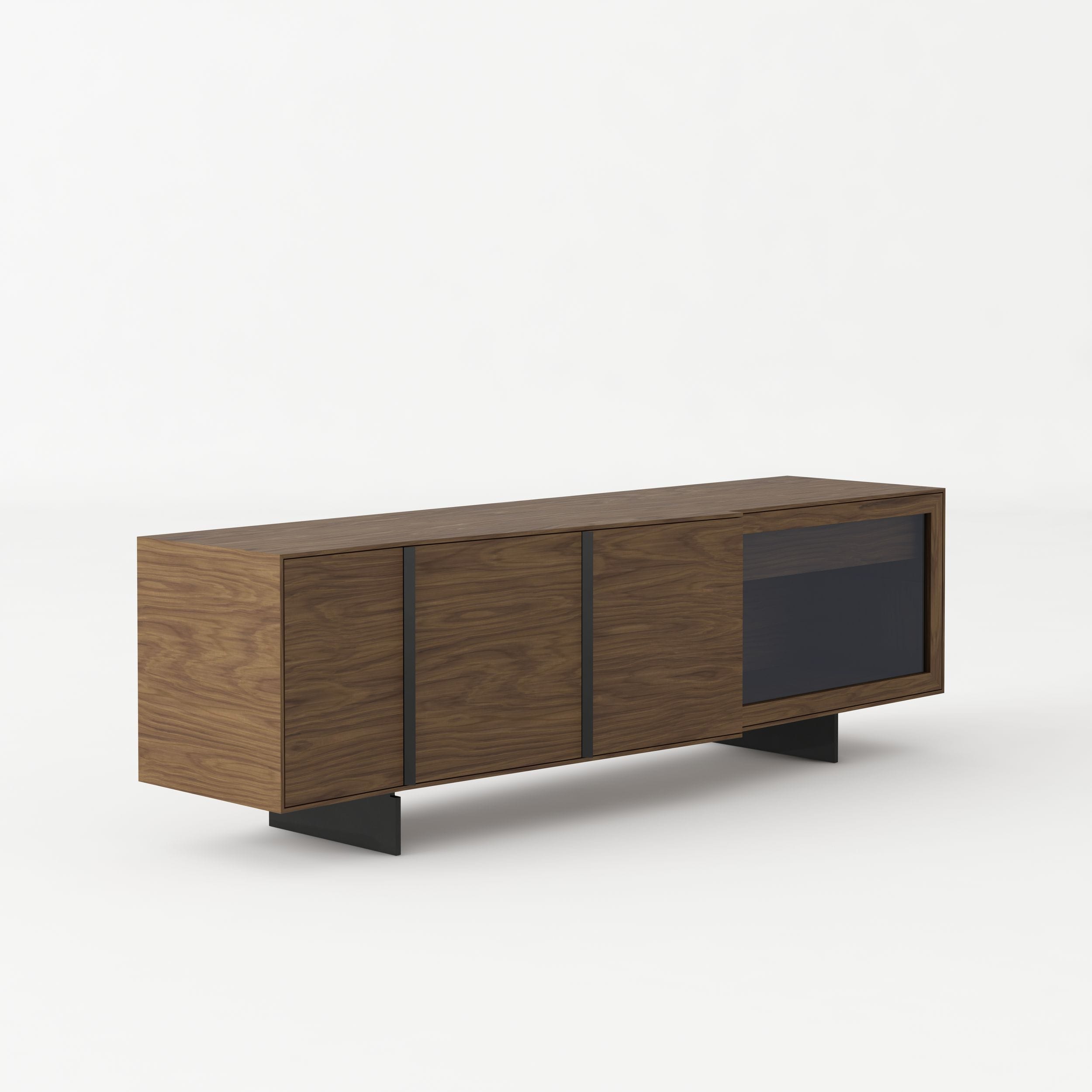 Glencoe Modern Glass Buffet