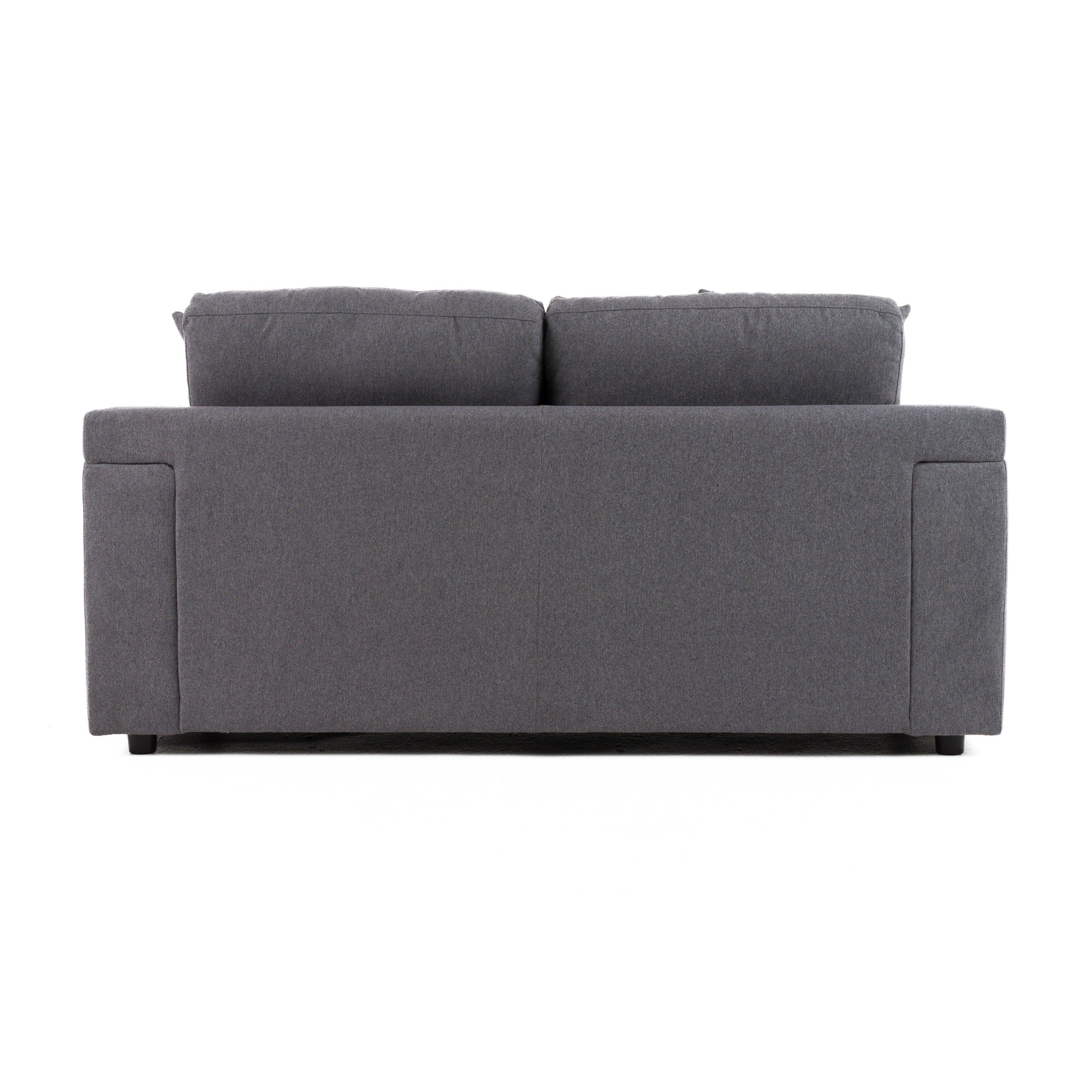 Gloria Modern Fabric Loveseat