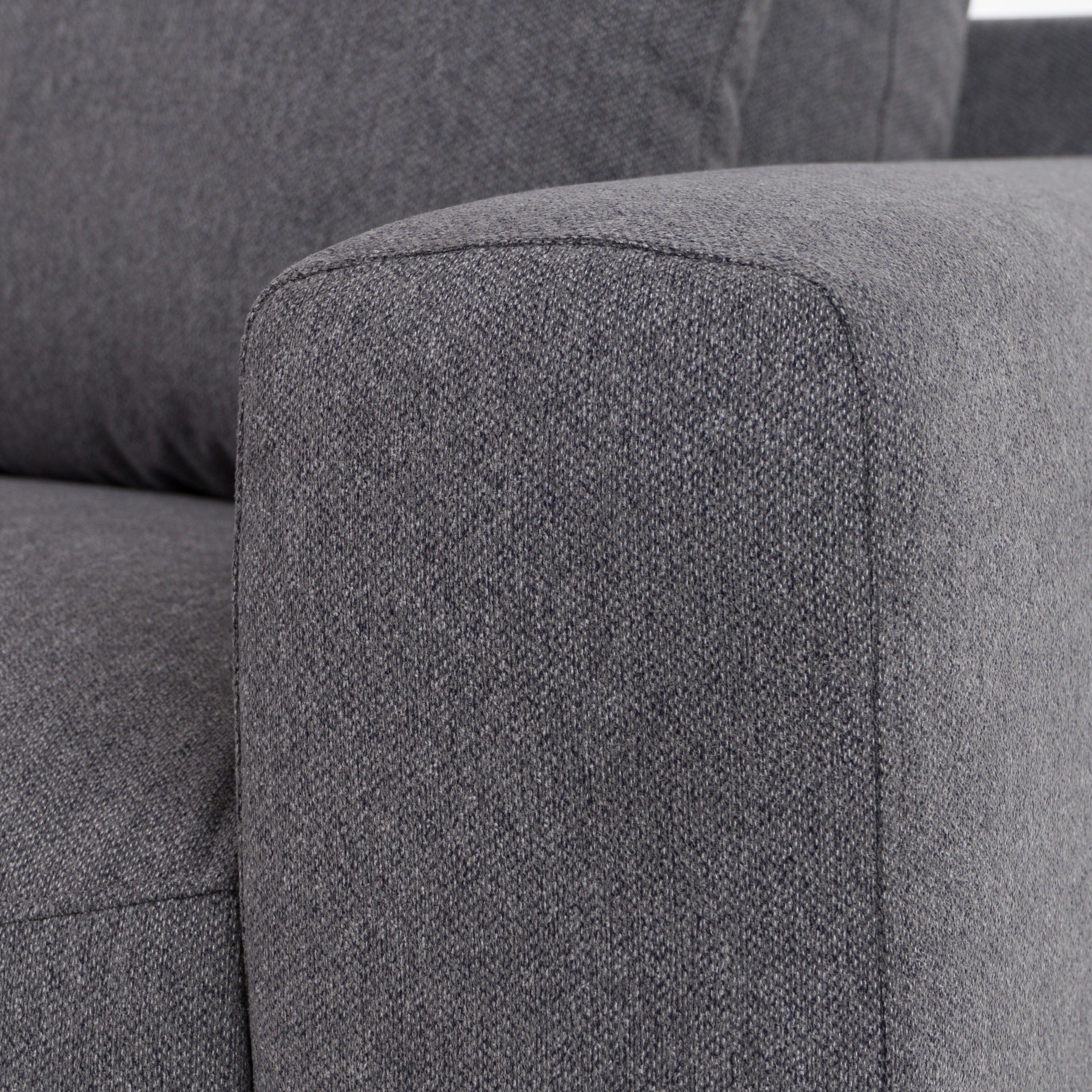 Gloria Modern Fabric Loveseat