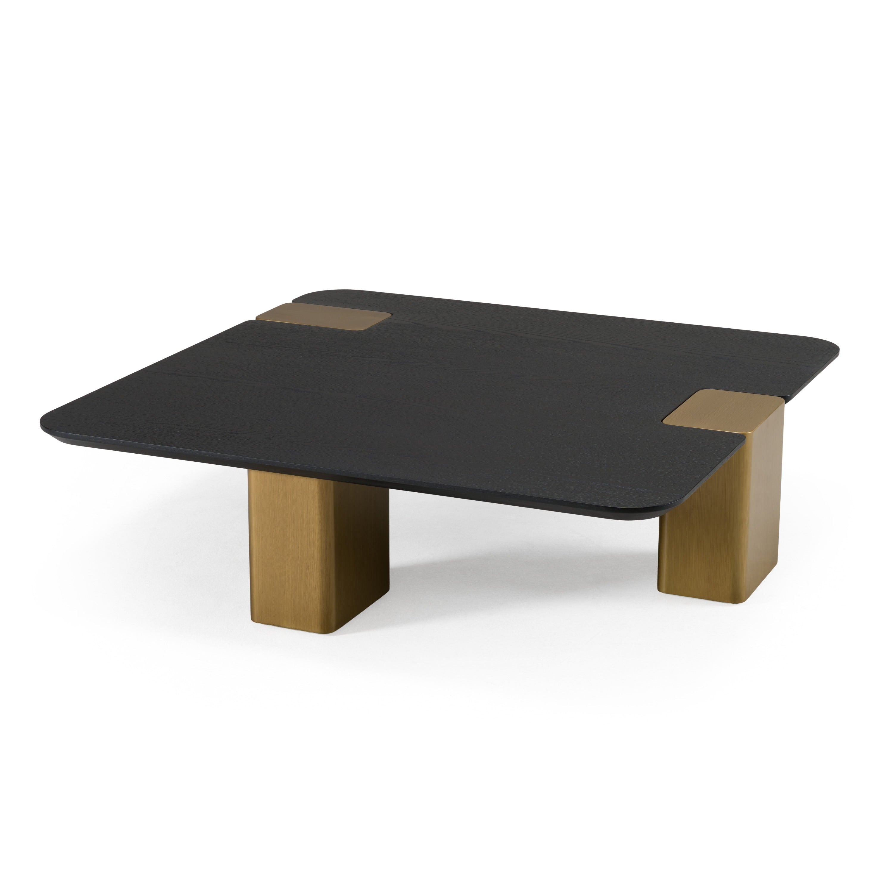 Modrest Harold Modern Brushed Large Square Coffee Table