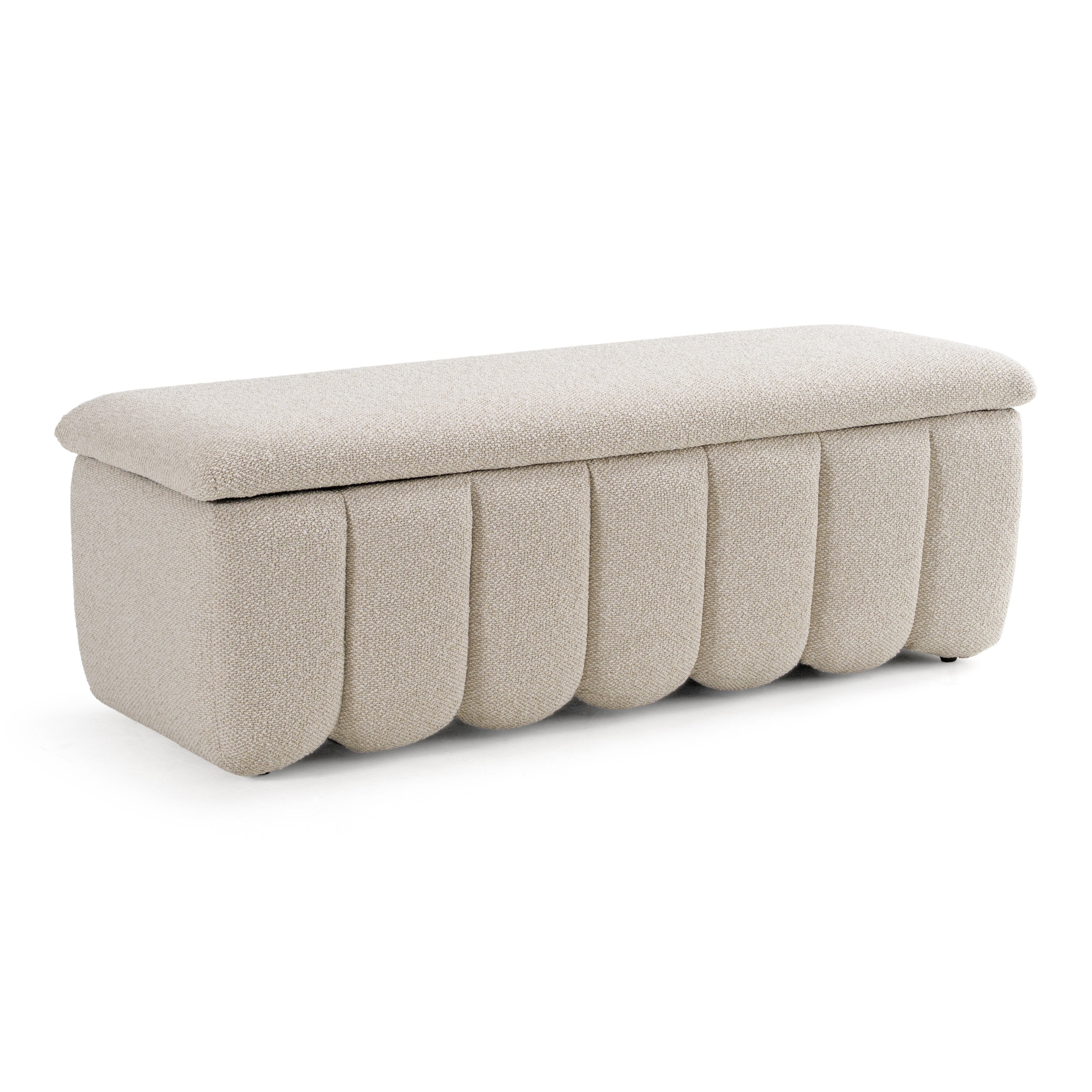Harris Modern Fabric Bench w/ Storage