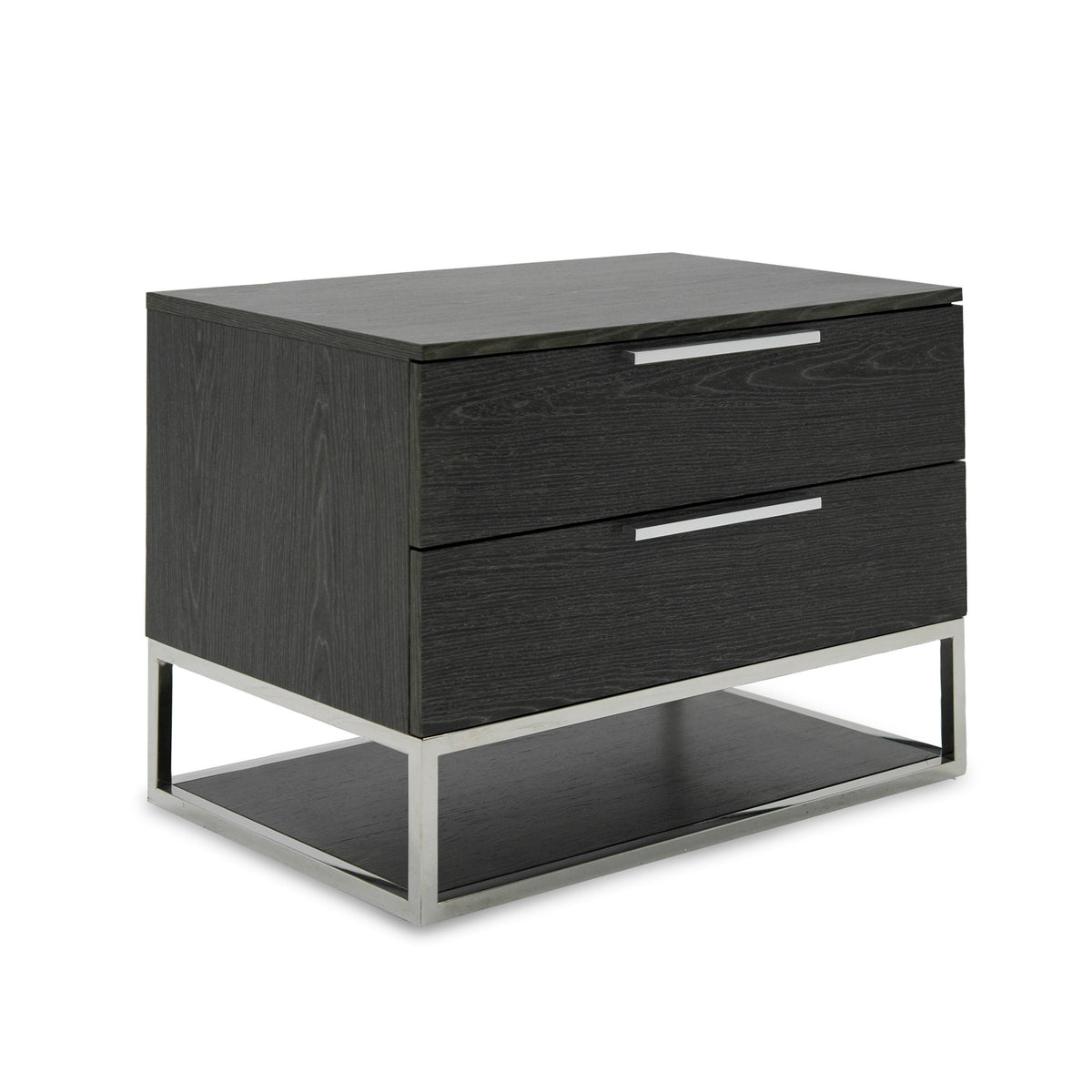 Heloise - Contemporary Leather and Elm 4-Piece Bedroom Set