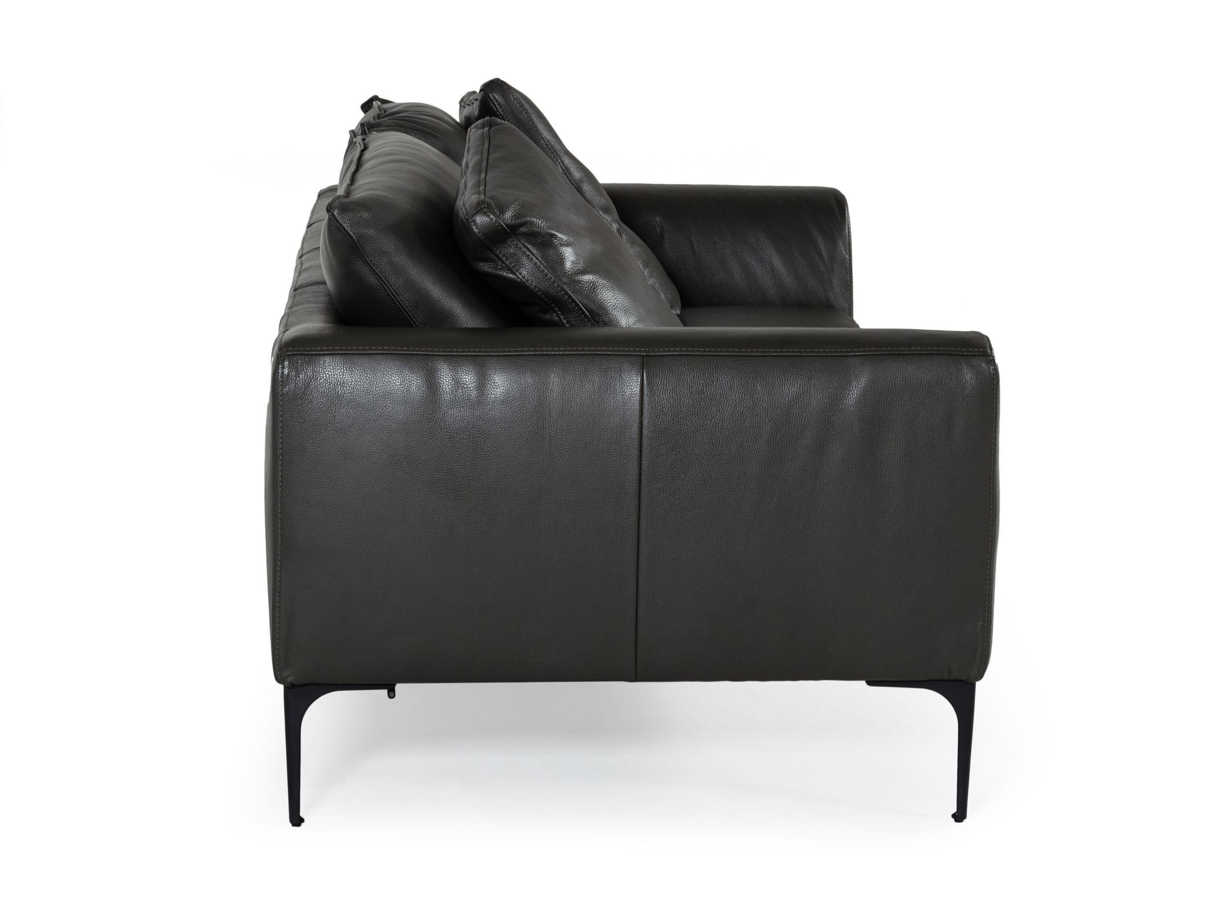 Jacoba Modern Leather Sofa