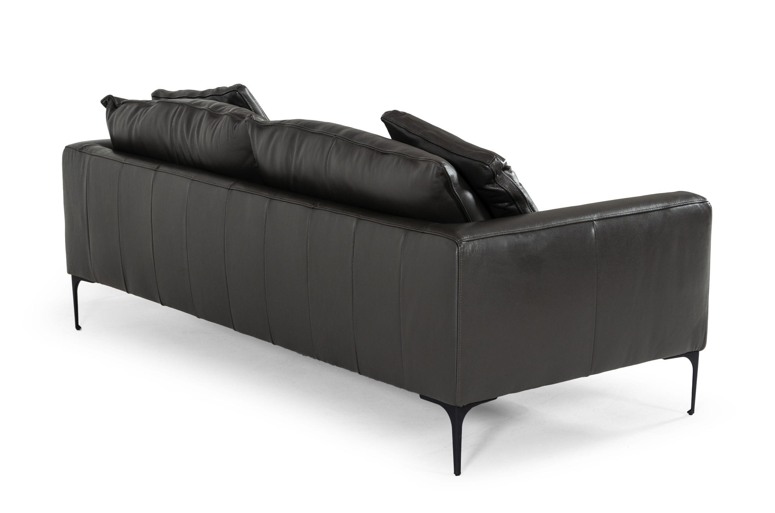 Jacoba Modern Leather Sofa