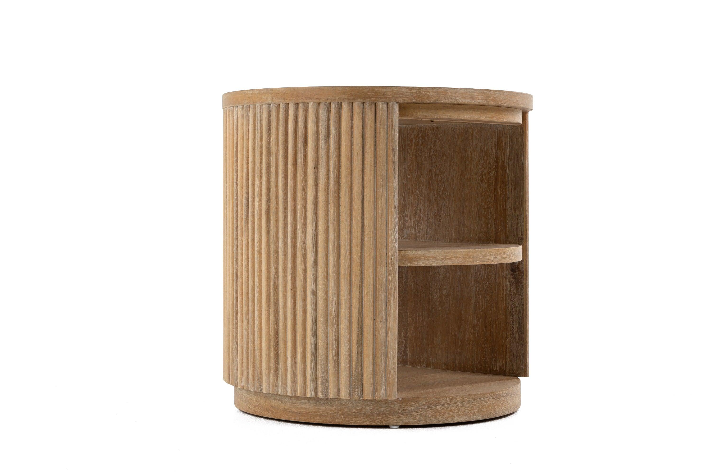 Jacobson Modern Acacia End Table