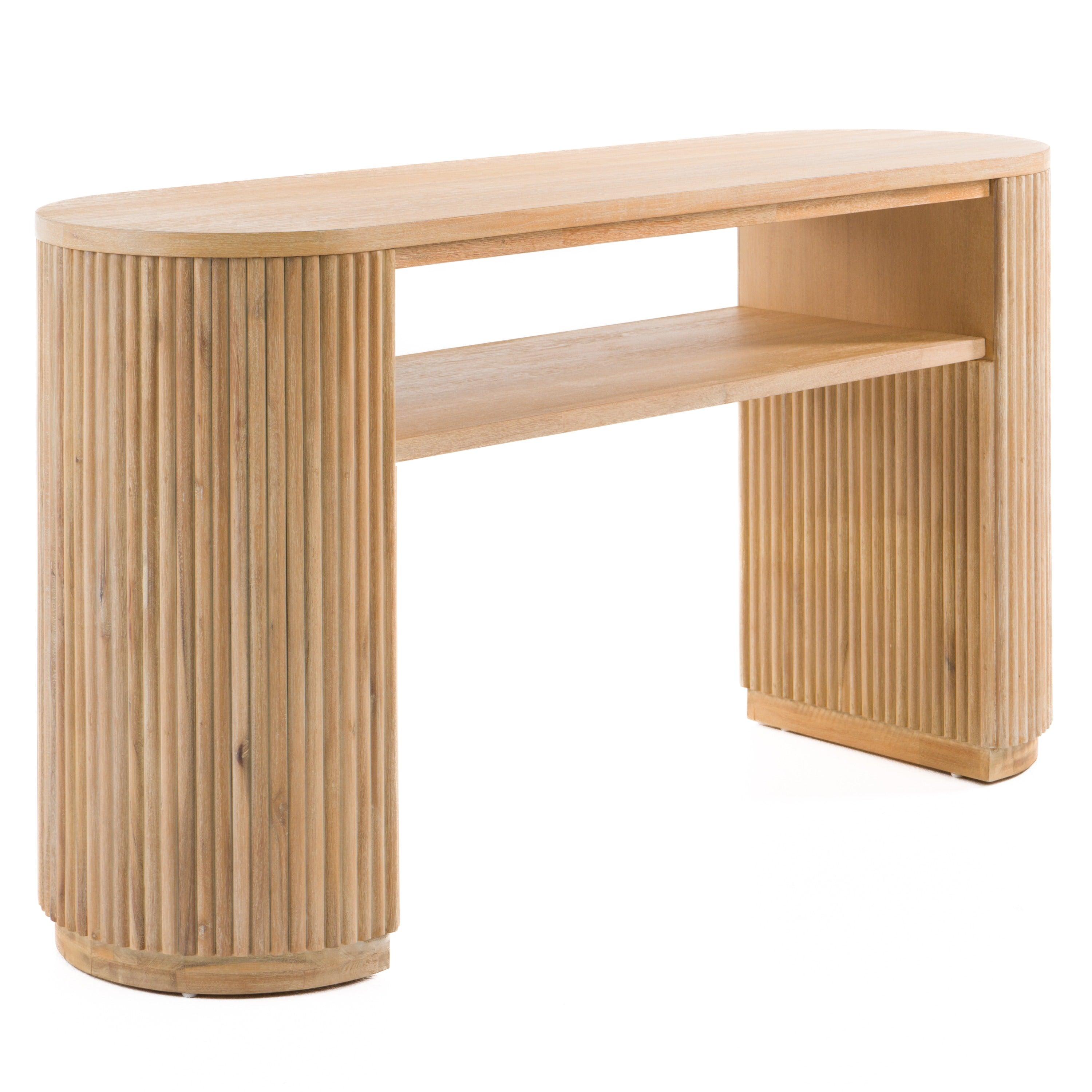 Jacobson Modern Acacia Console Table