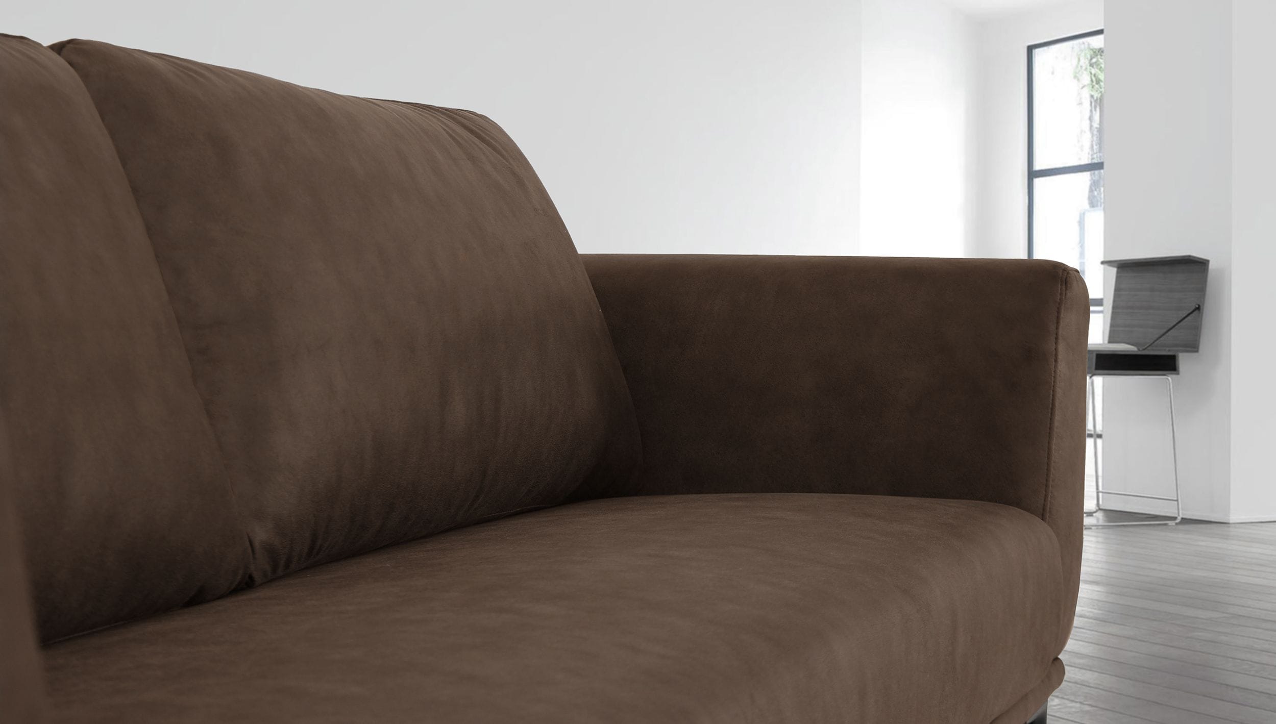 Jada Modern Fabric Loveseat