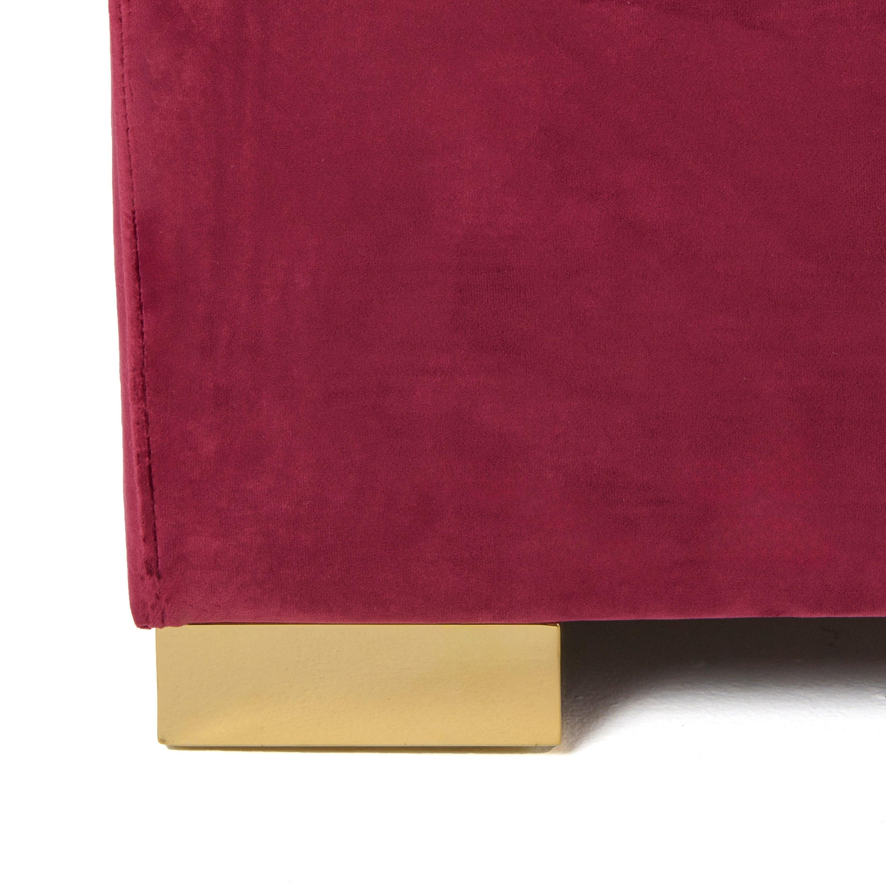Janet Modern Velvet Bed