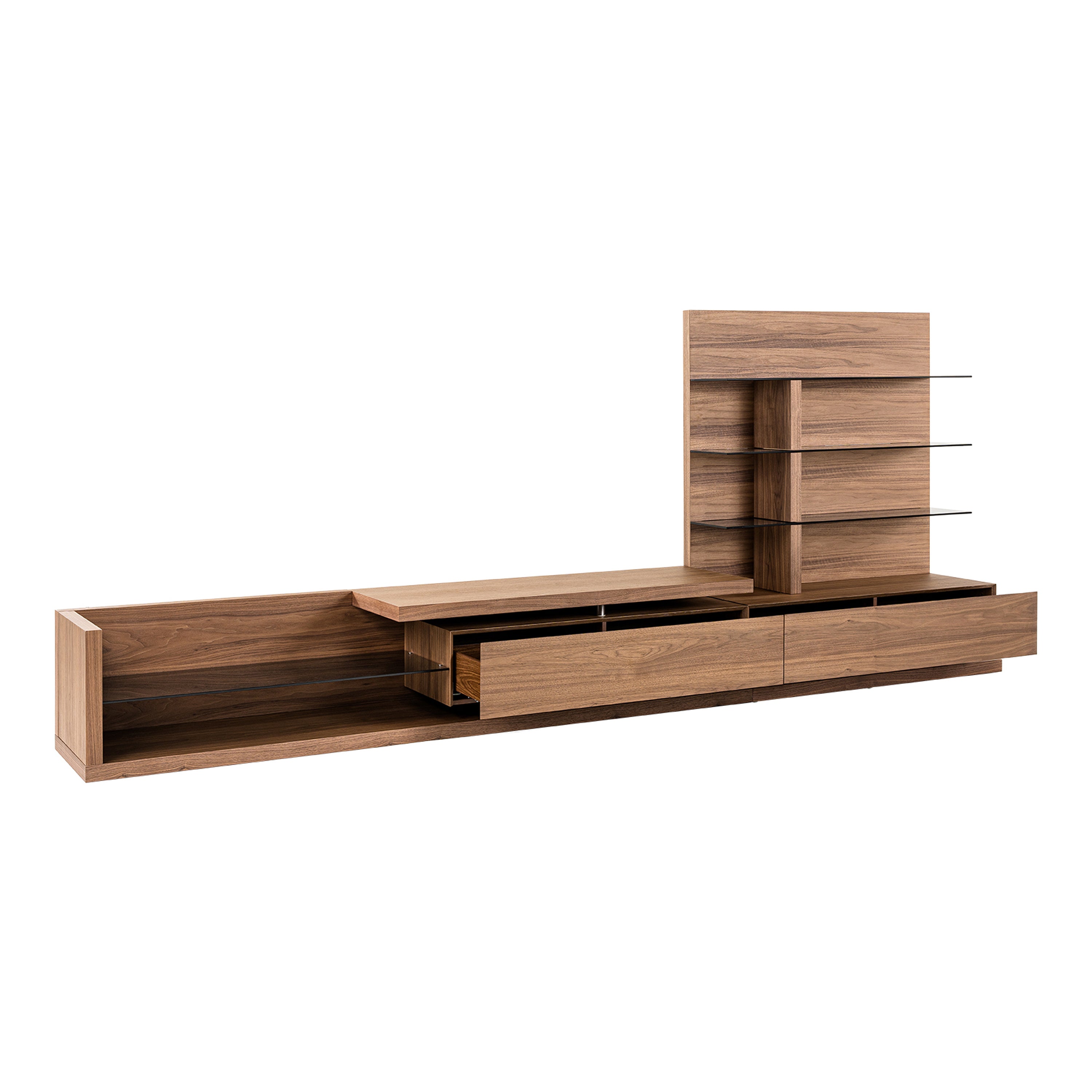 Jefferson Mid-Century Modern Reversible Entertainment Center