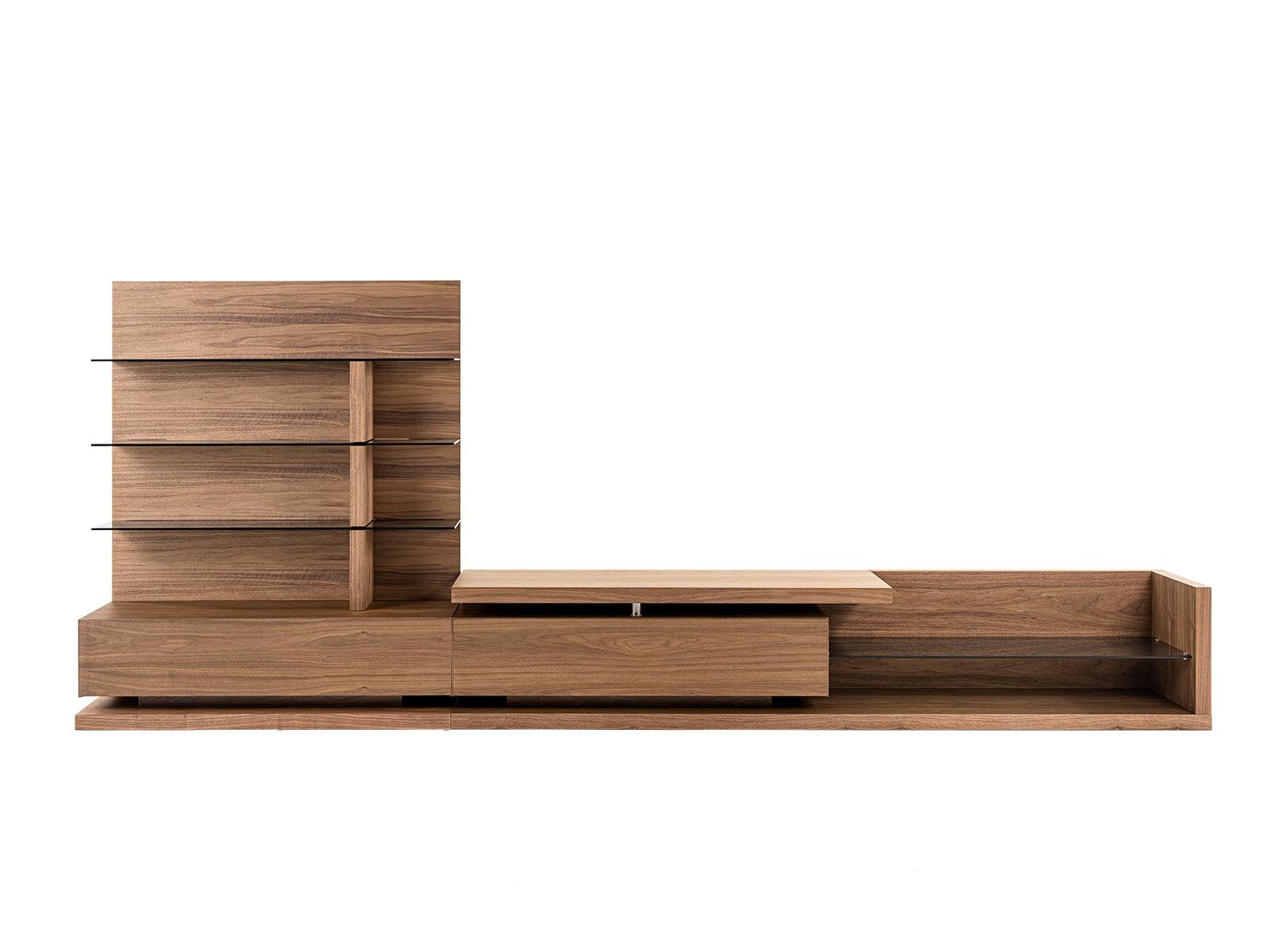 Jefferson Mid-Century Modern Reversible Entertainment Center